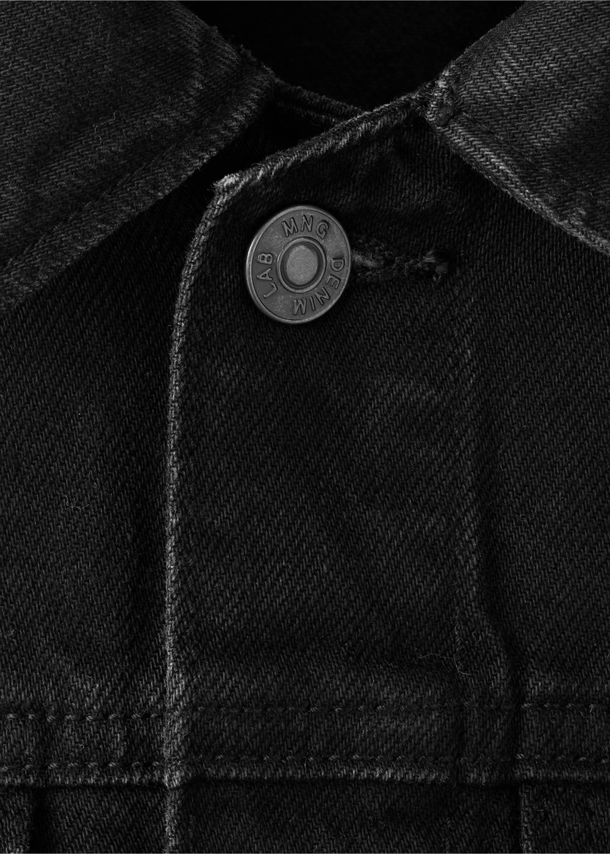 Cazadora vaquera - Detalle del artículo 8, Denim negro. Ref: 27084403-01.