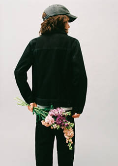 Denim jacket — Black denim 1