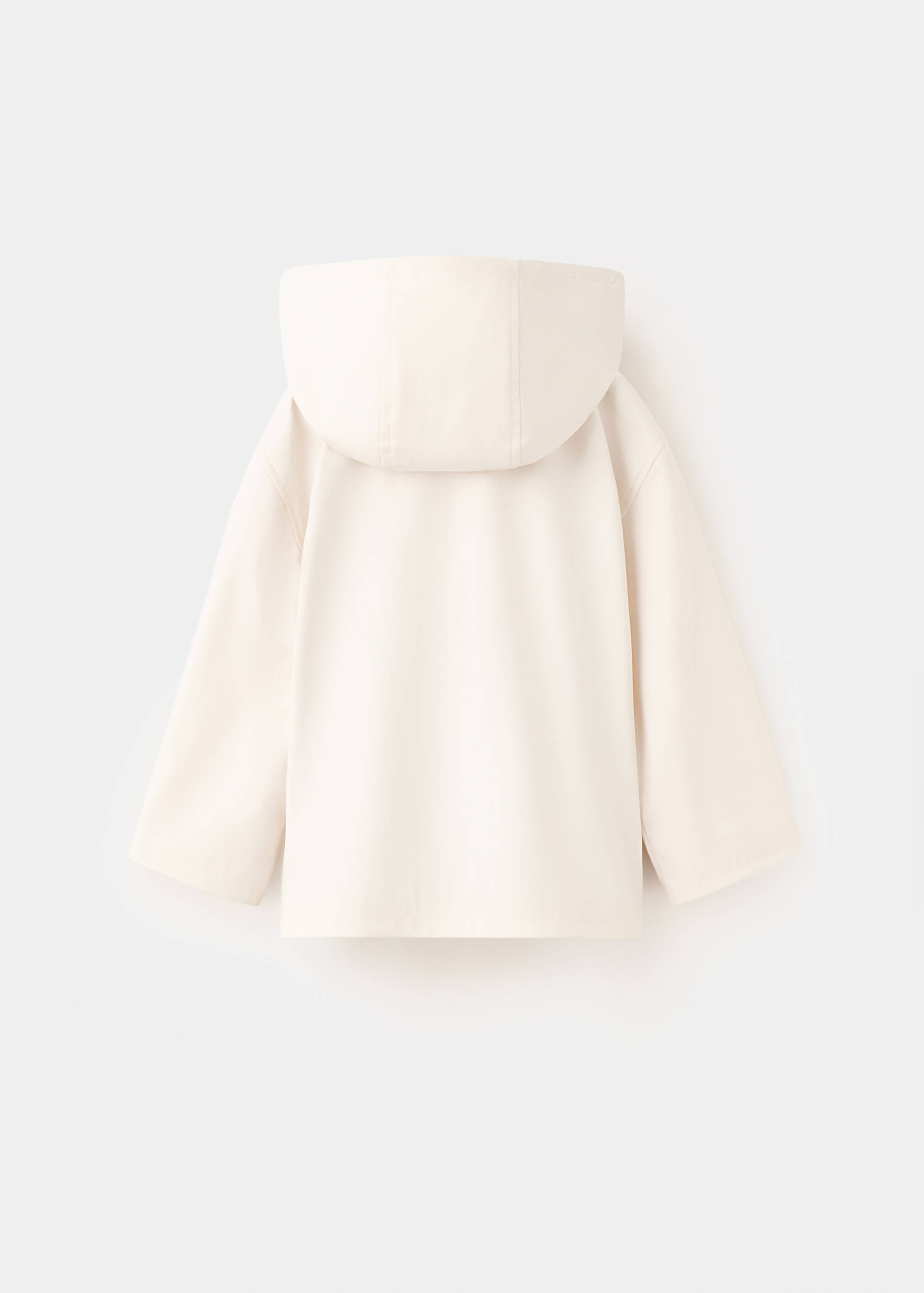 Rubberised waterproof jacket - Reverse of the article