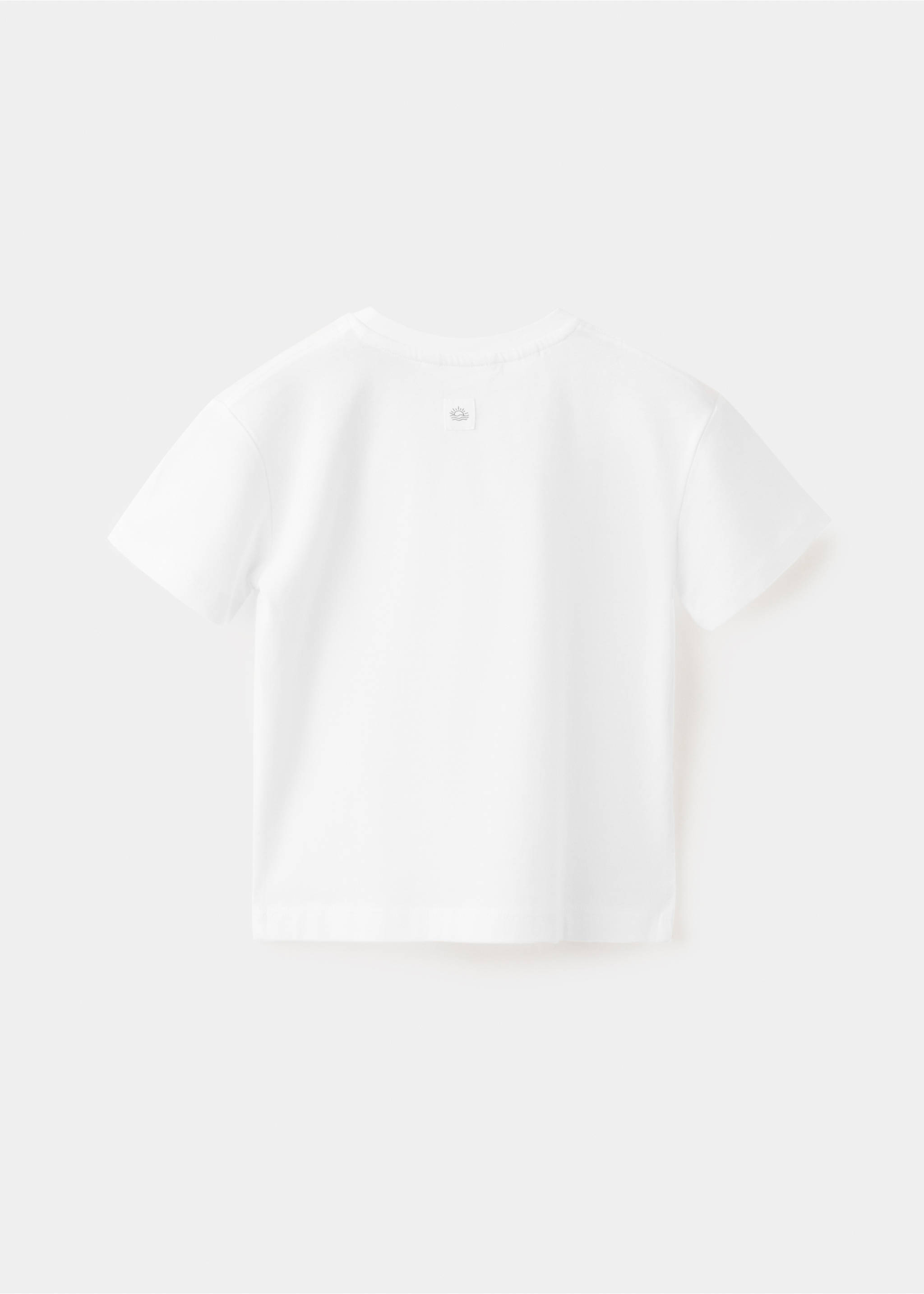 Camiseta básica bolsillo - Reverso del artículo, Blanco. Ref: 27084407-00.