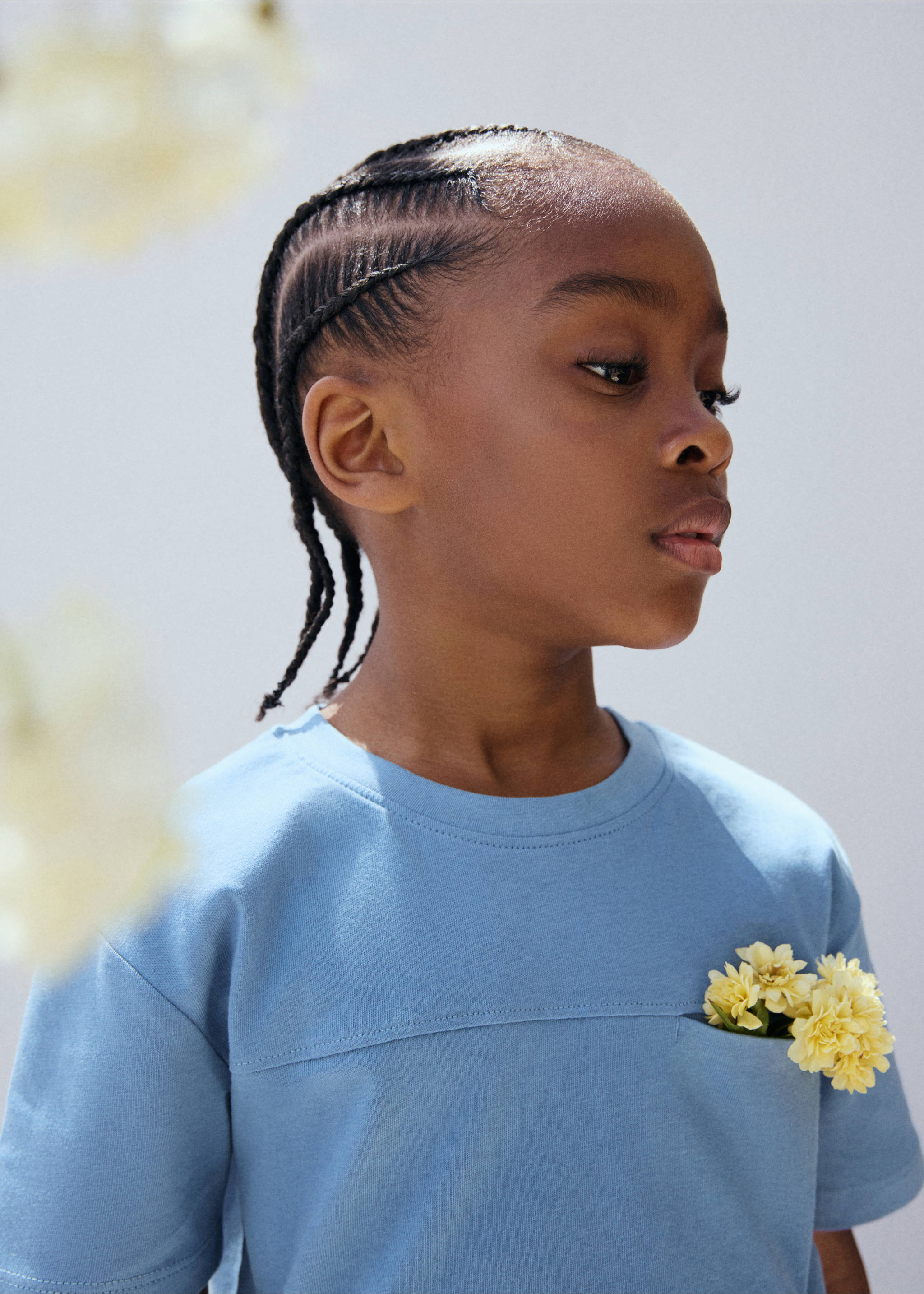 Basic pocket t-shirt - General plane, Blue. Ref: 27084407-00.