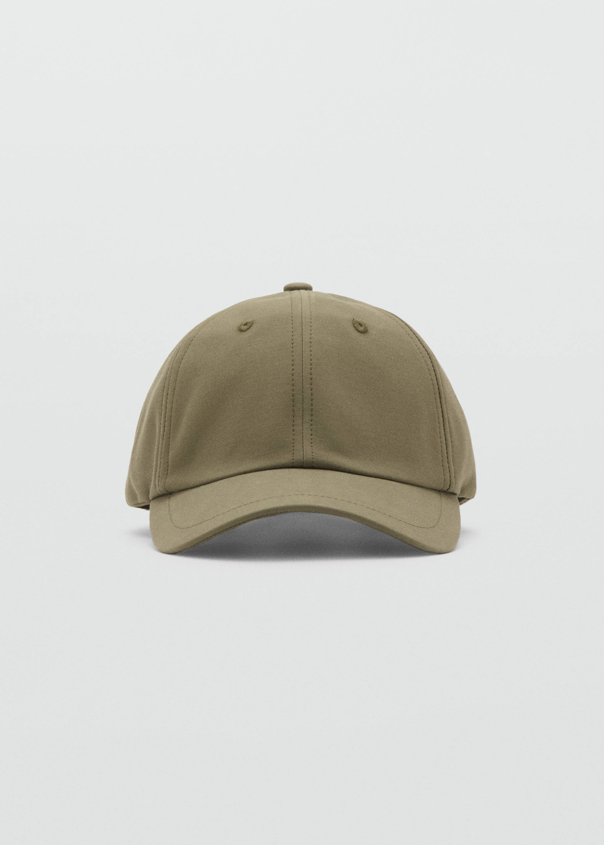 Plain cotton cap - Medium plane