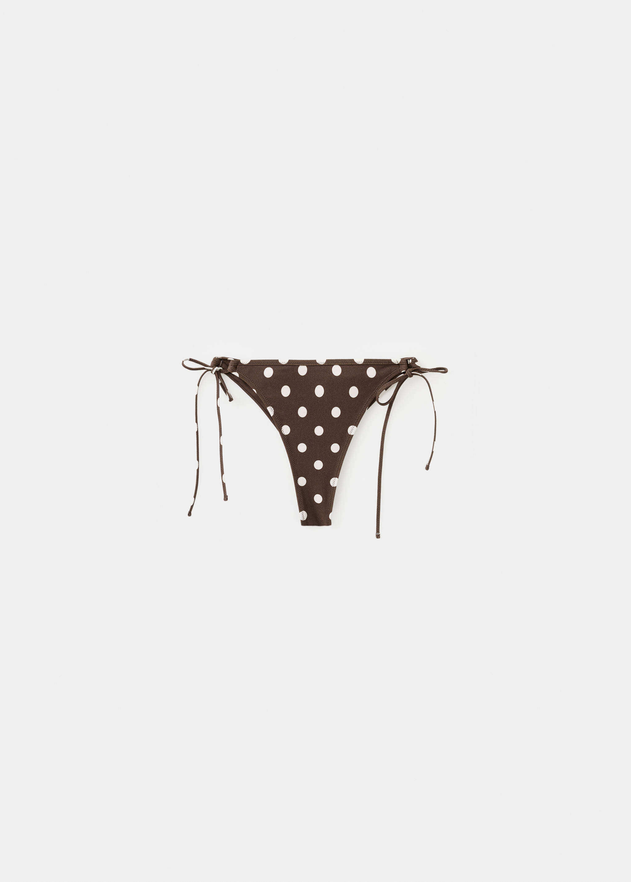 Brazilian polka dot bikini briefs - Article without model