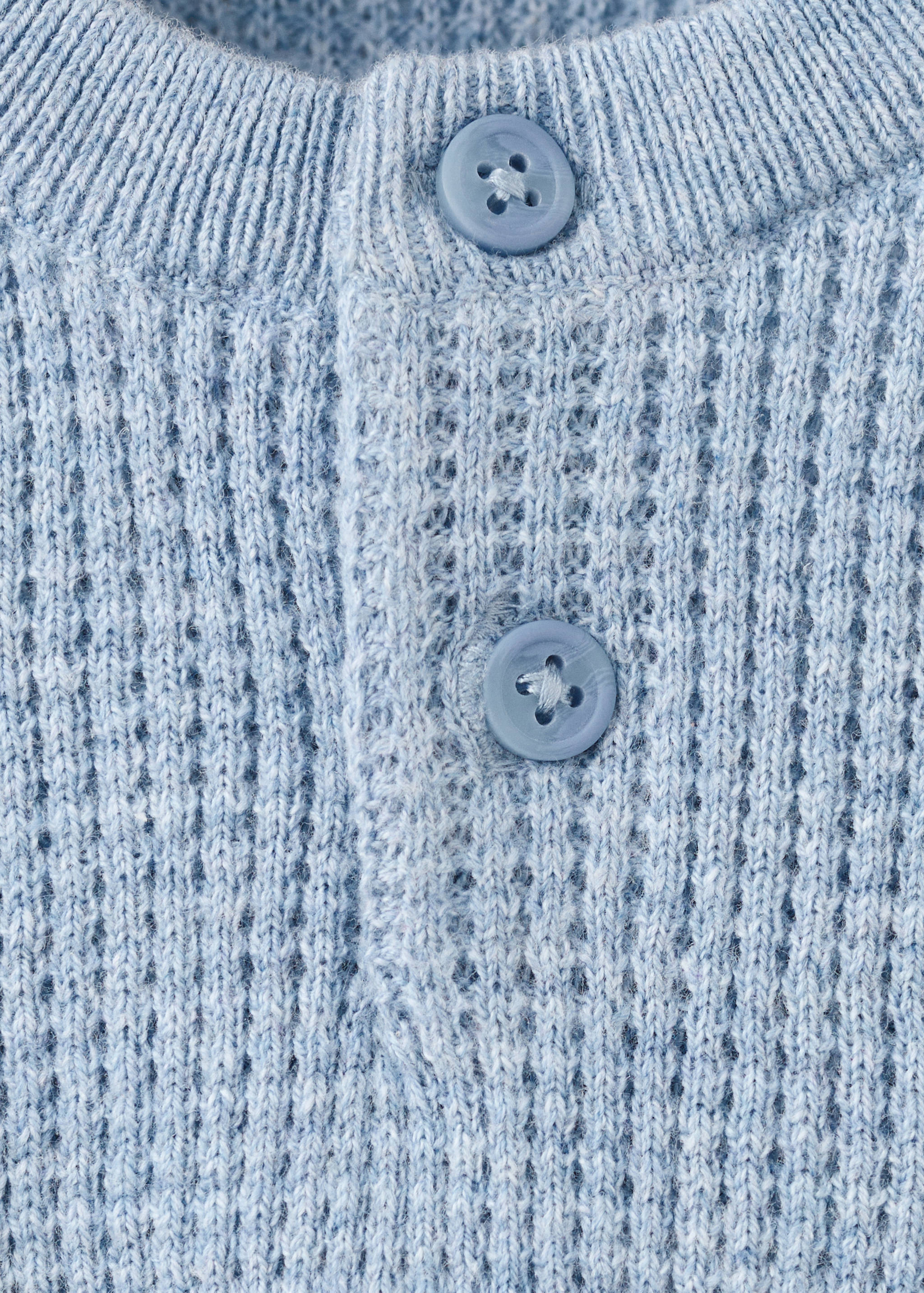 Buttons detail knit sweater - Details of the article 8
