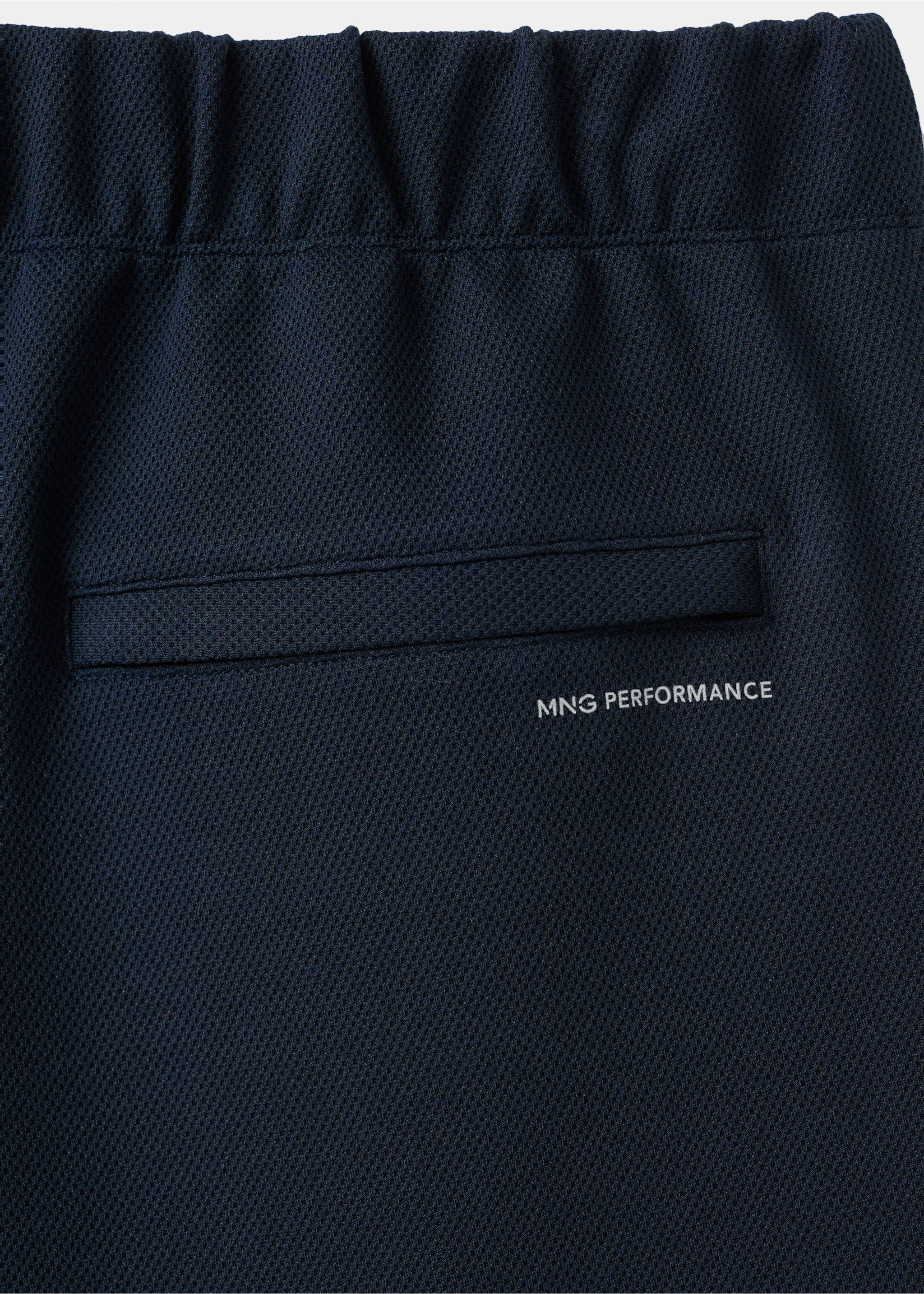 Брюки-джоггеры comfort stretch Coolmax ® - Деталь изделия 0, Глубокий темно-синий. Ref: 27084425-00.