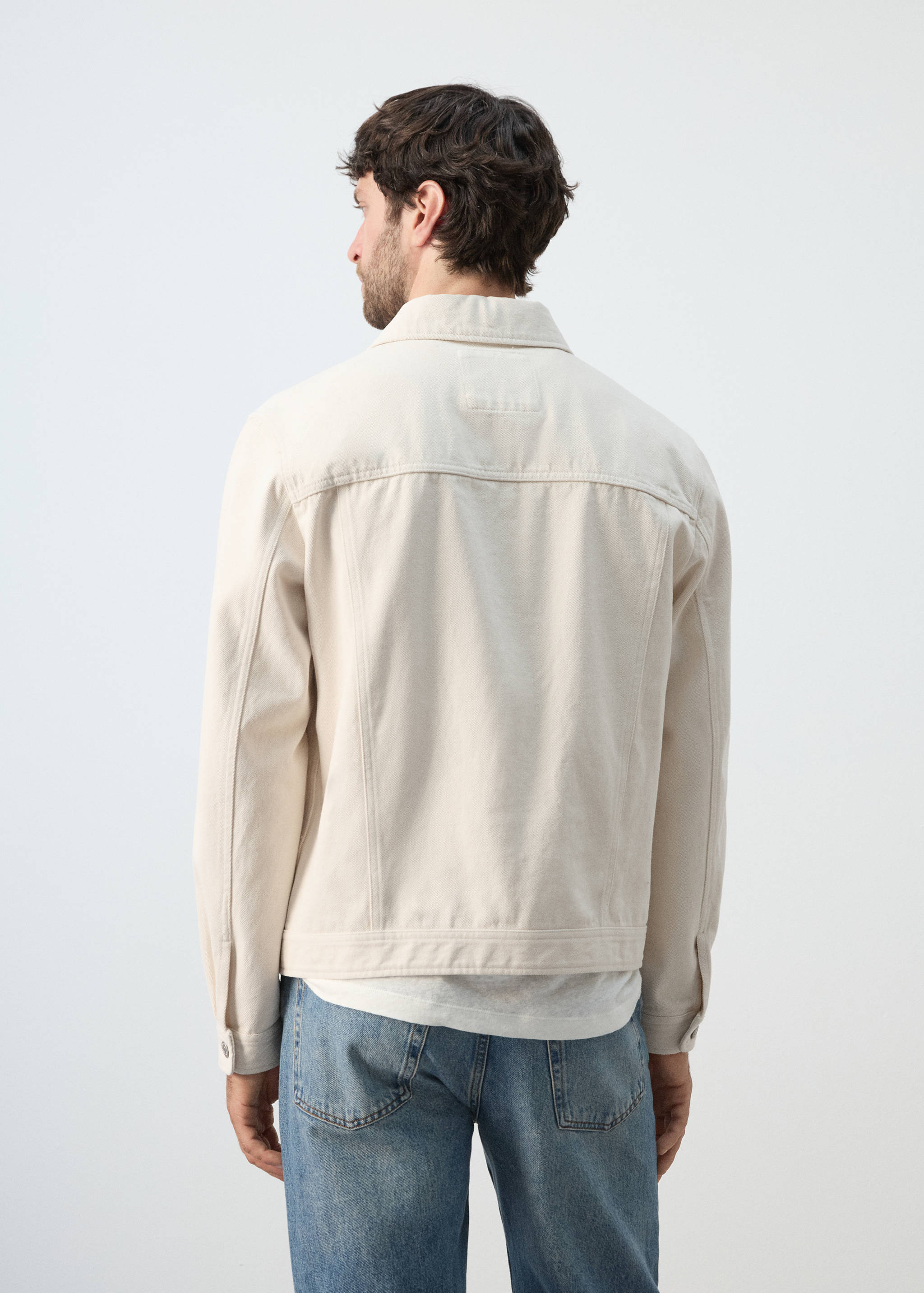 Caçadora texana 100% cotó butxaques - Revers de l'article