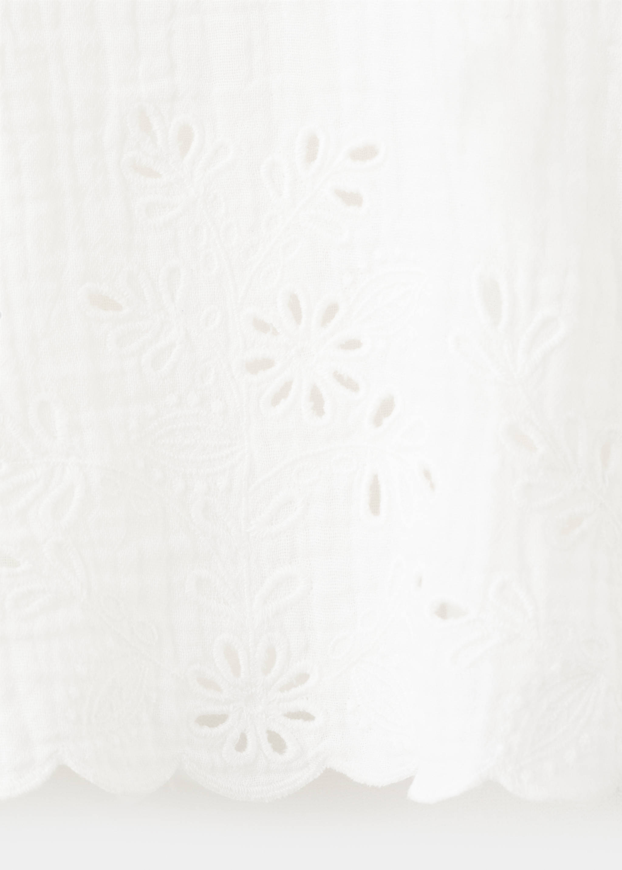 Blusa algodón detalles calados - Detalle del artículo 8