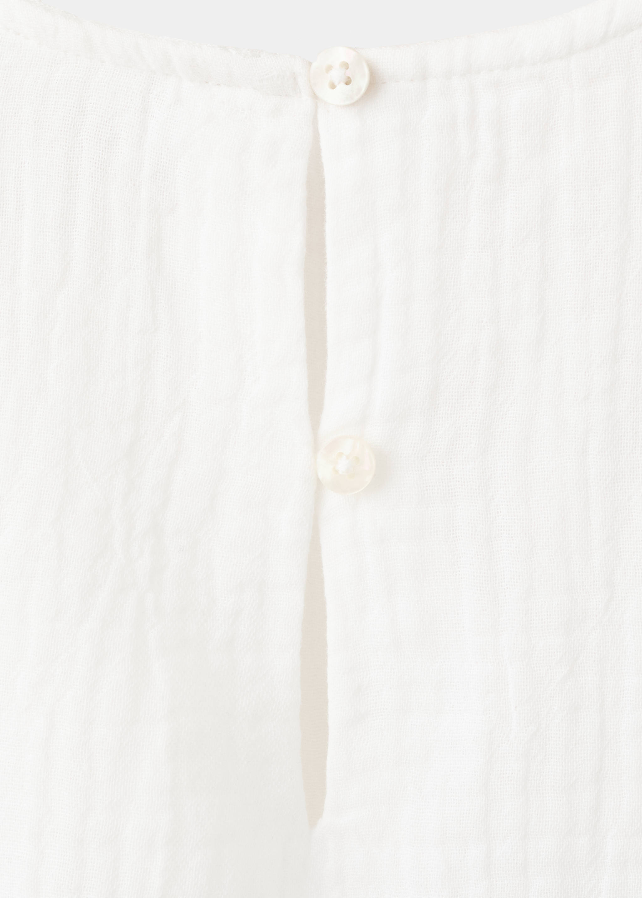 Blusa algodón detalles calados - Detalle del artículo 0