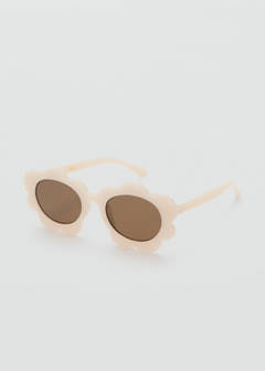 Flower sunglasses — Ecru 2