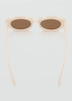 Flower sunglasses — Ecru 3