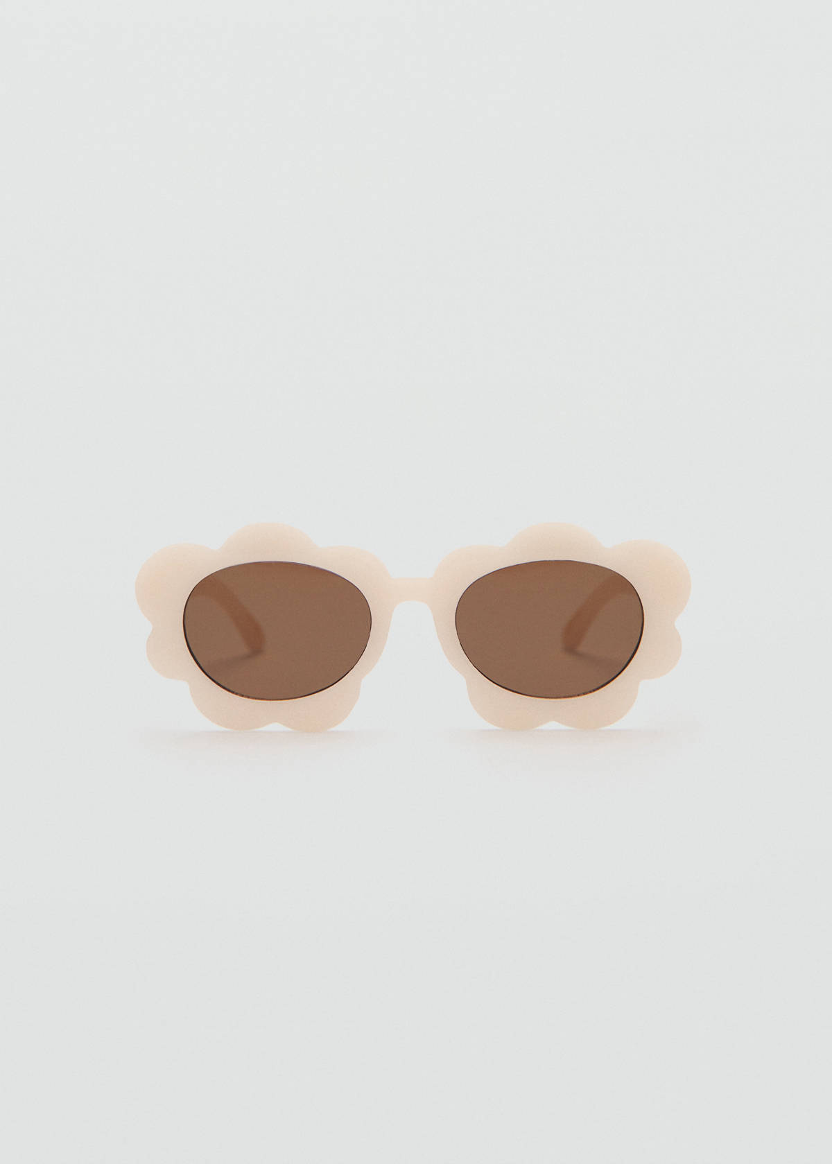 Flower sunglasses — Ecru