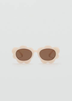 Flower sunglasses — Ecru 1