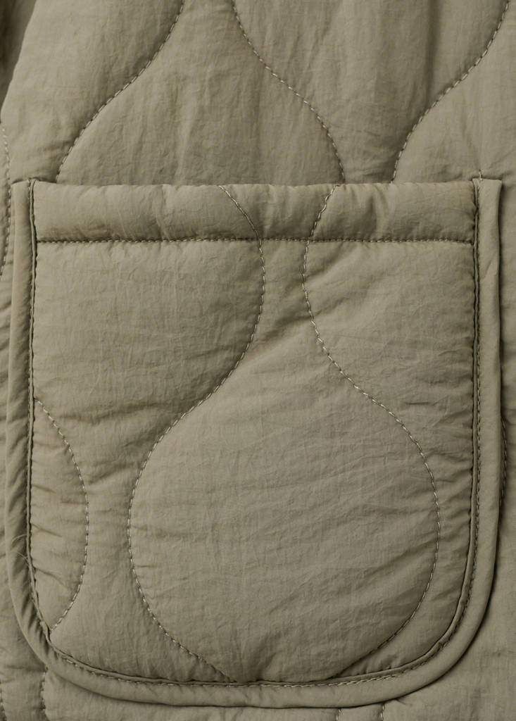 Quilted jacket — Khaki
