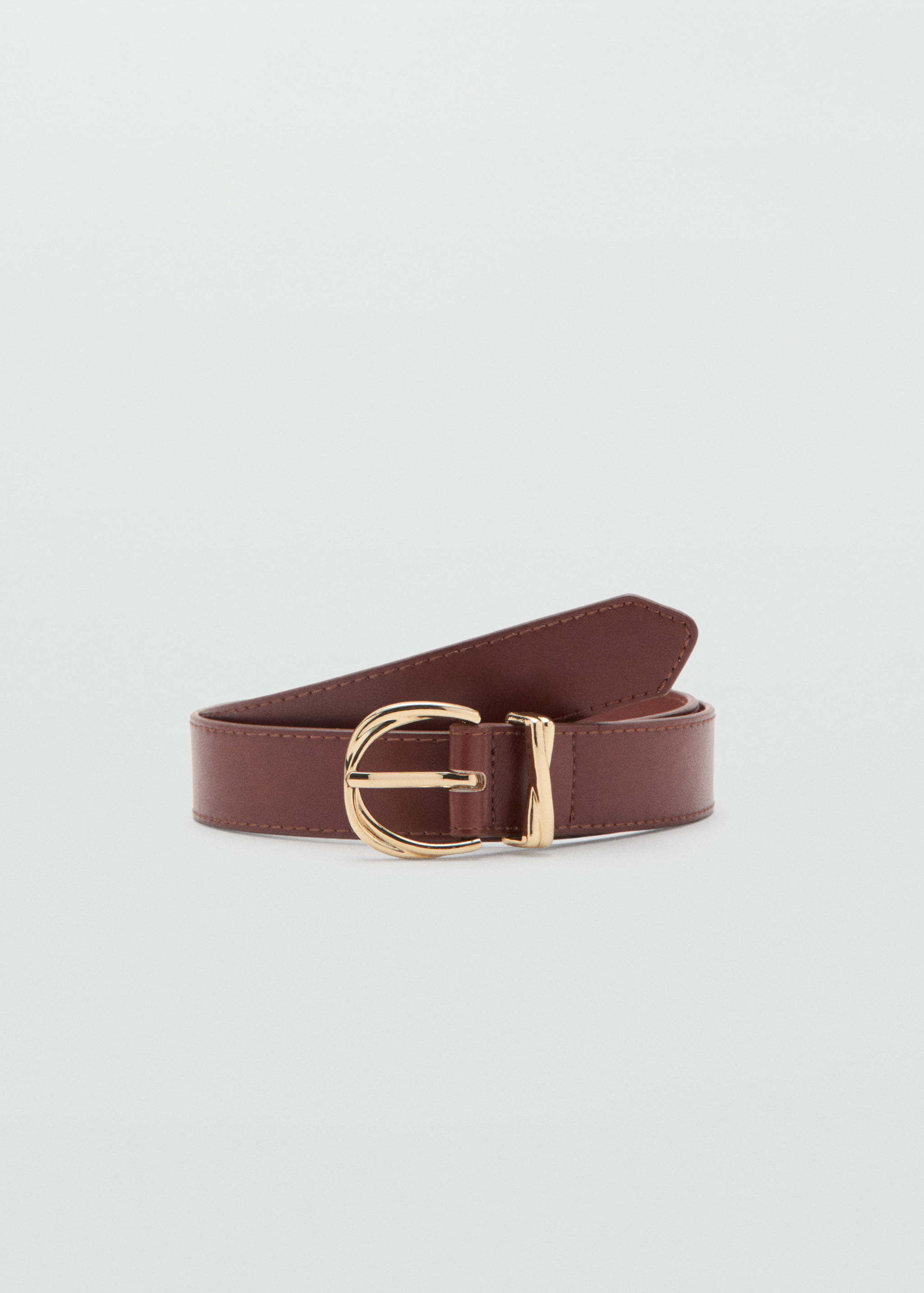 Oval buckle belt - Article without model
