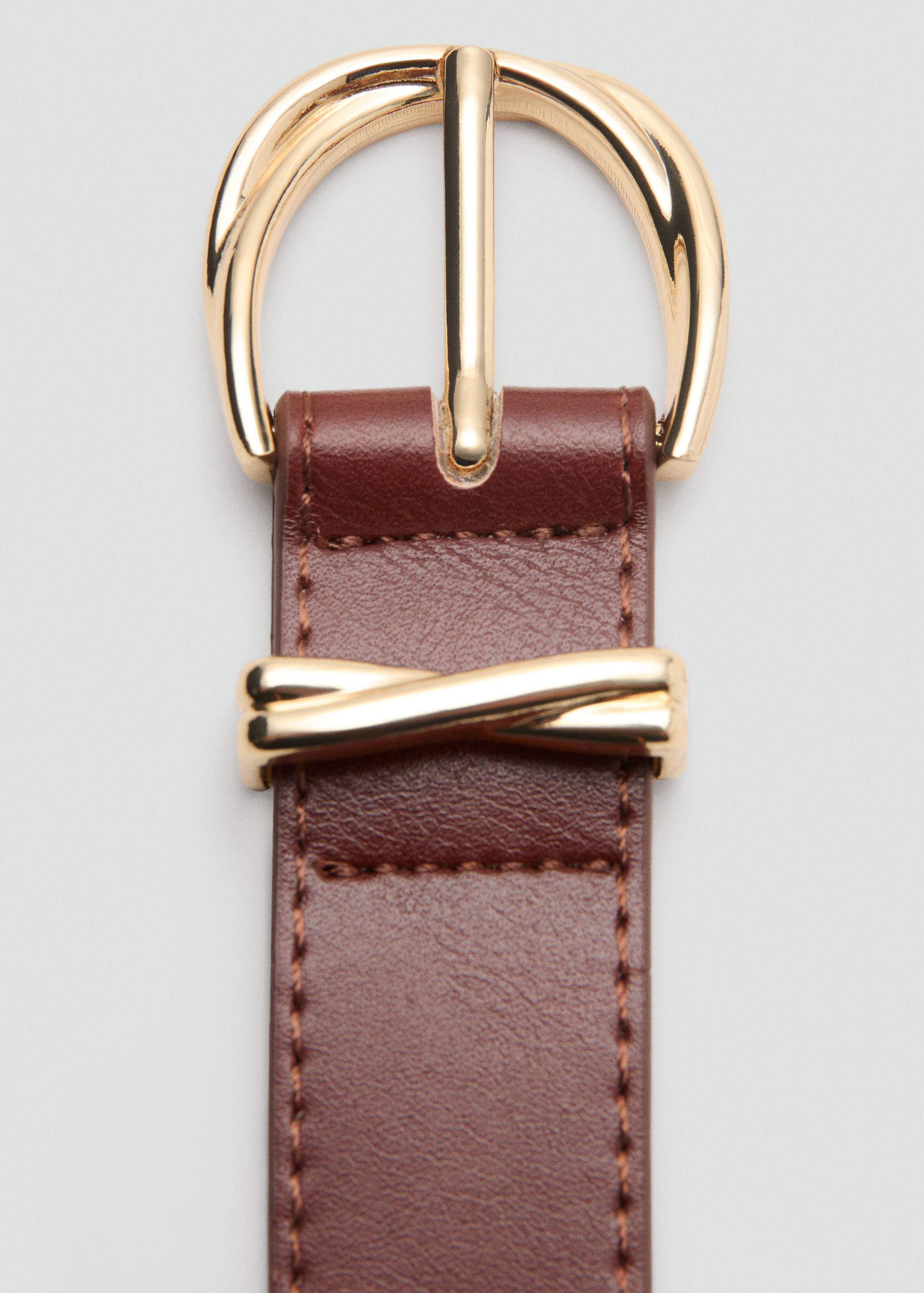 Oval buckle belt - Details of the article 1