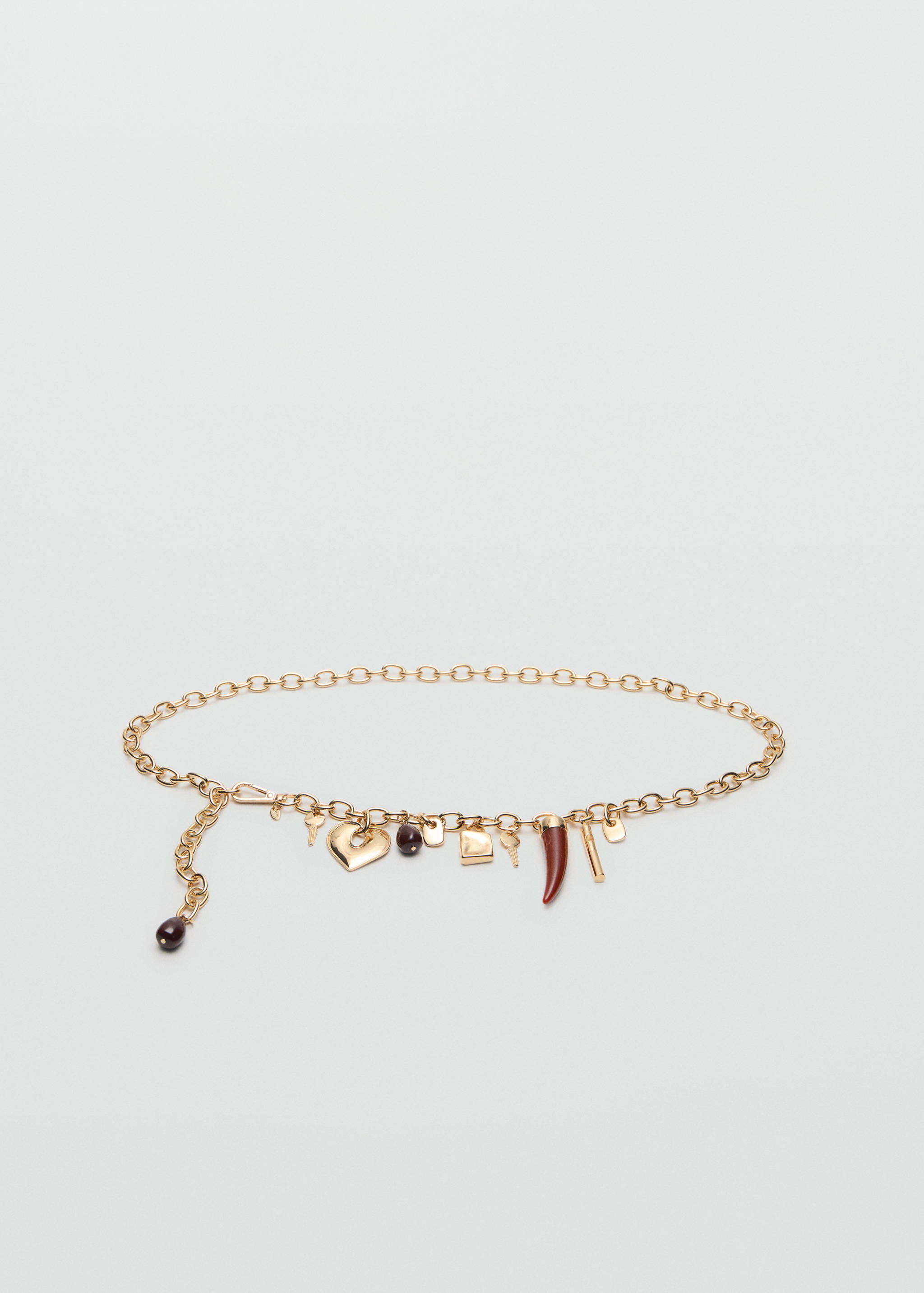 Cinturón metálico piezas colgantes - Artículo sin modelo