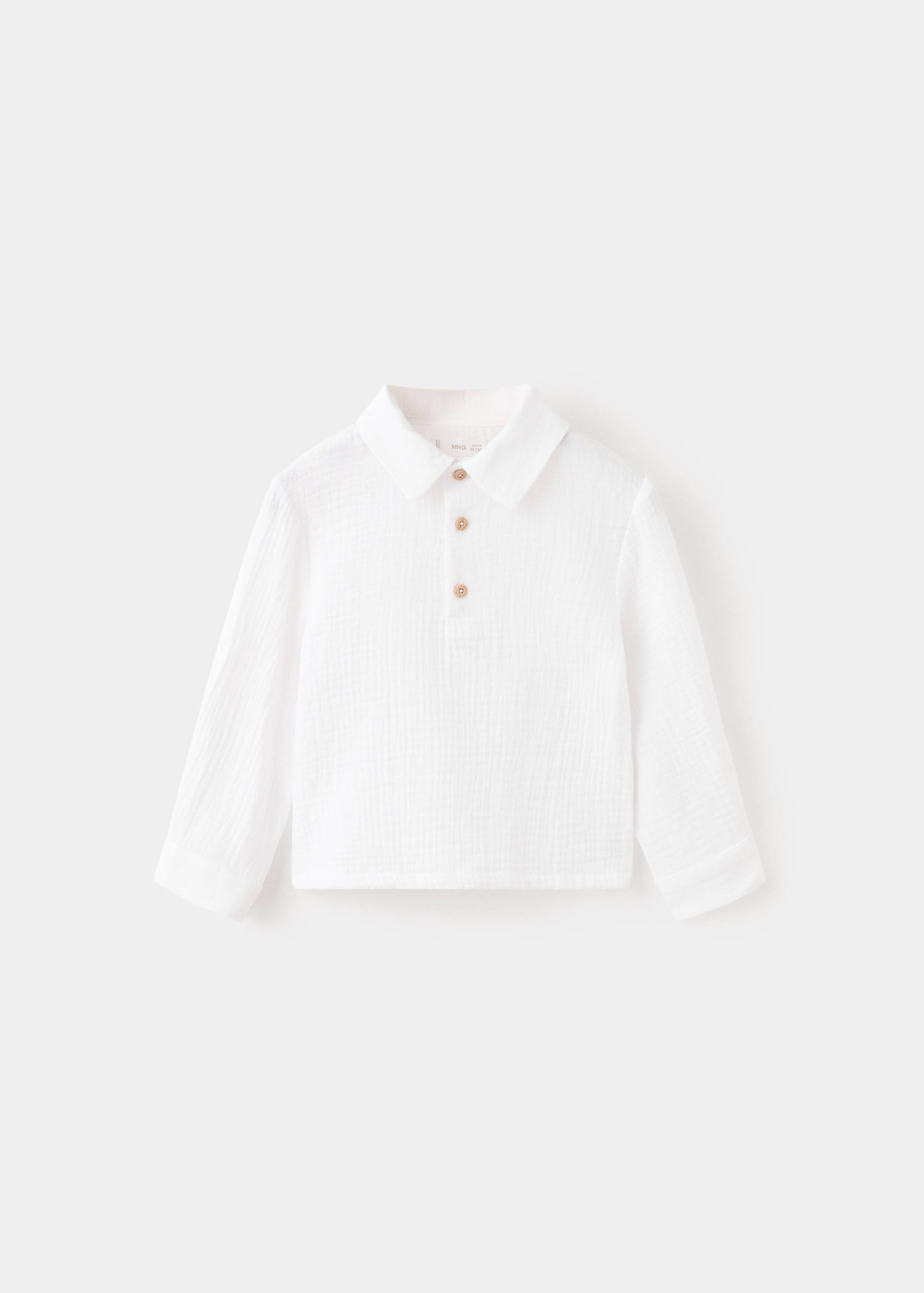 Cotton polo shirt - Article without model