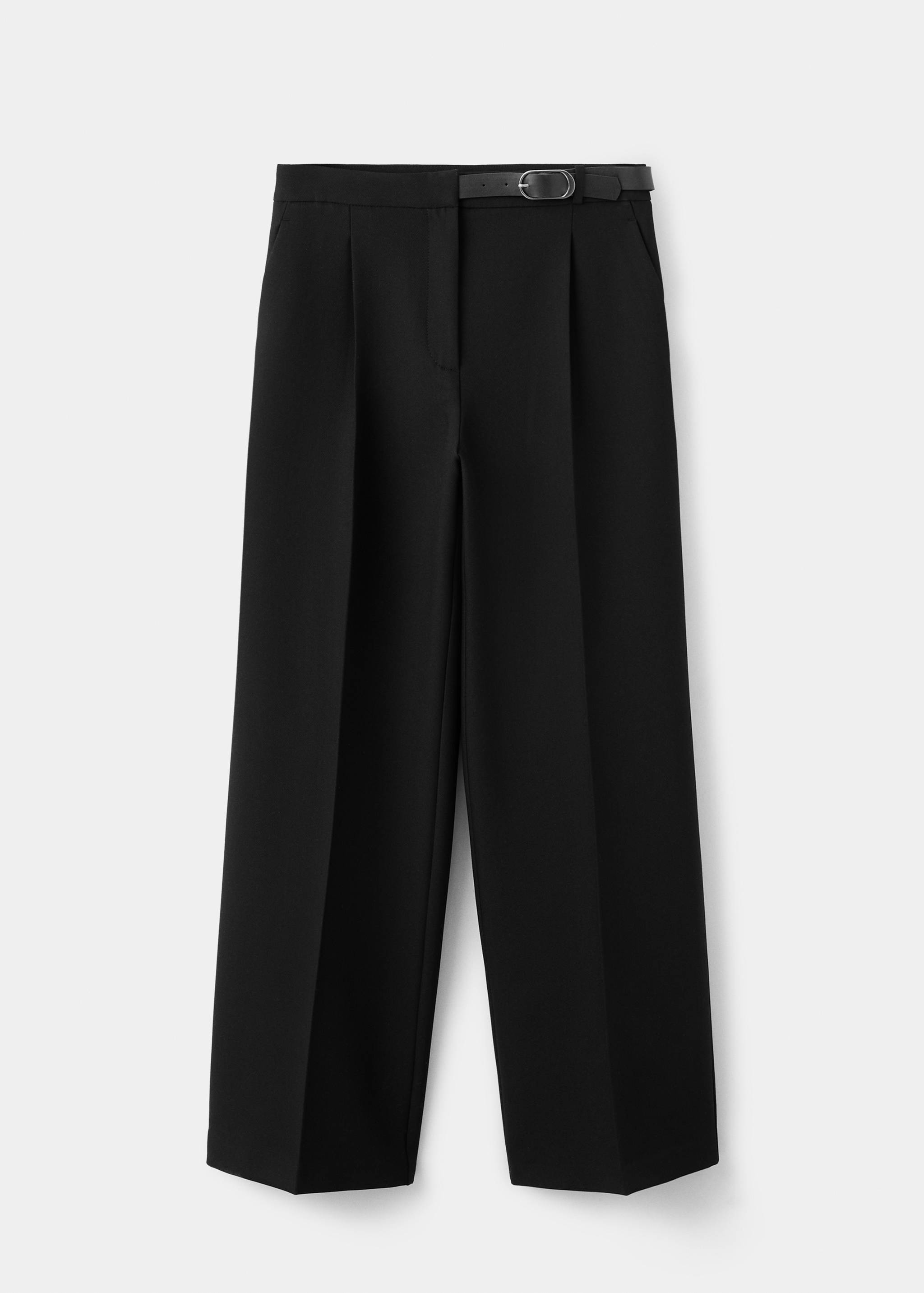 Pantalón recto cinturón - Artículo sin modelo