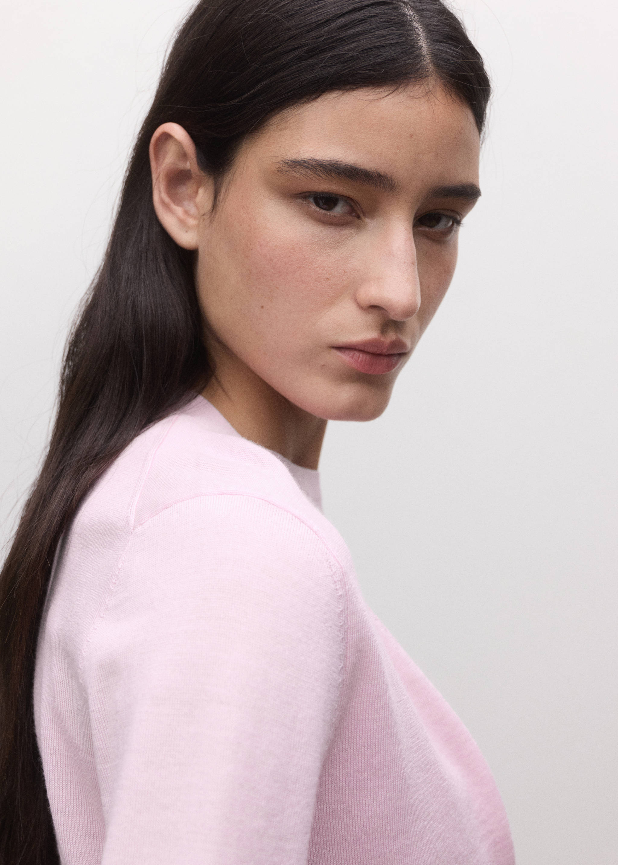 100% wool cardigan - Details of the article 1