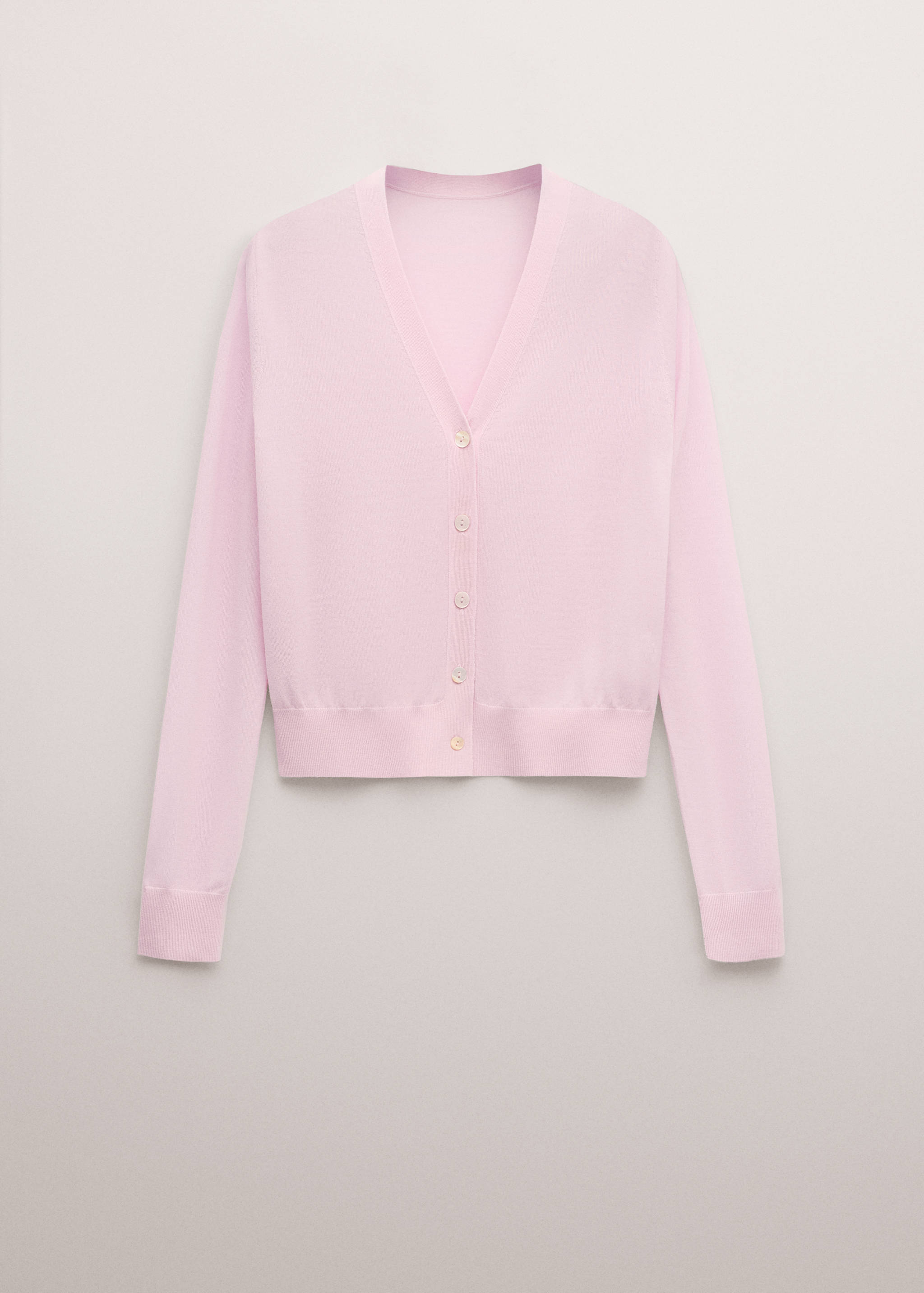 100% wool cardigan - Article without model