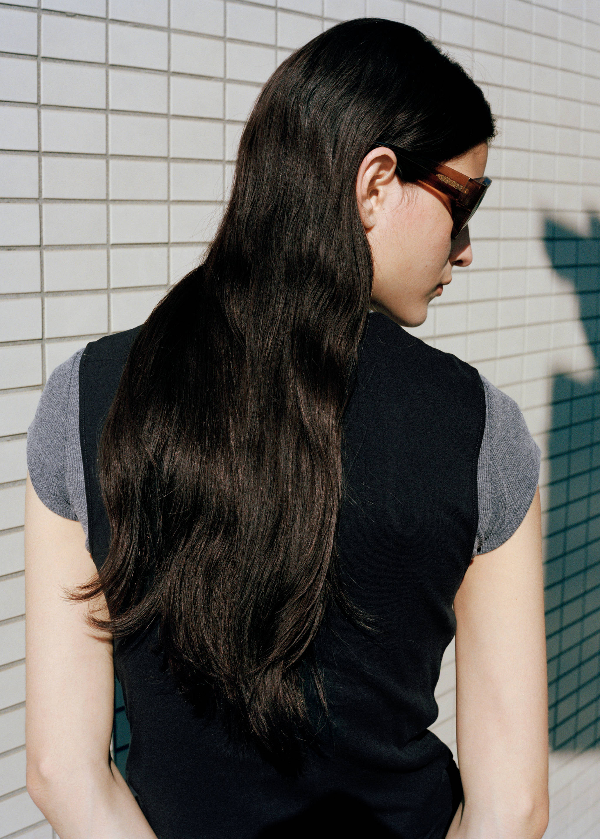 Top algodón detalle nudo - Reverso del artículo