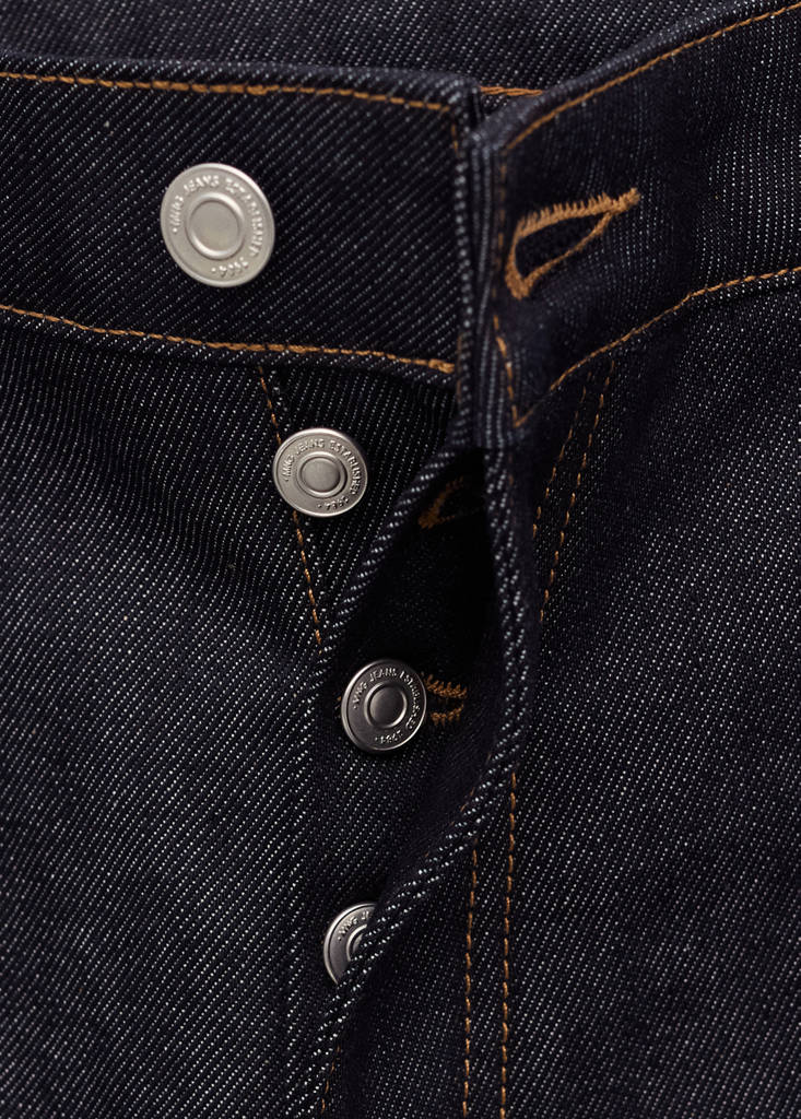 Low-rise wide leg jeans in rinse wash — Open Blue