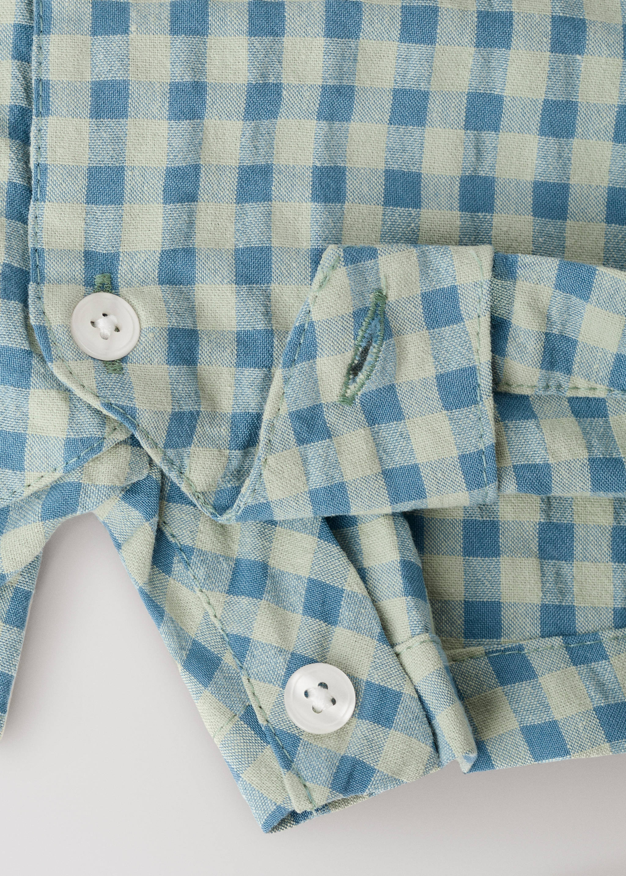 Colorful checkered pajama set - Details of the article 3