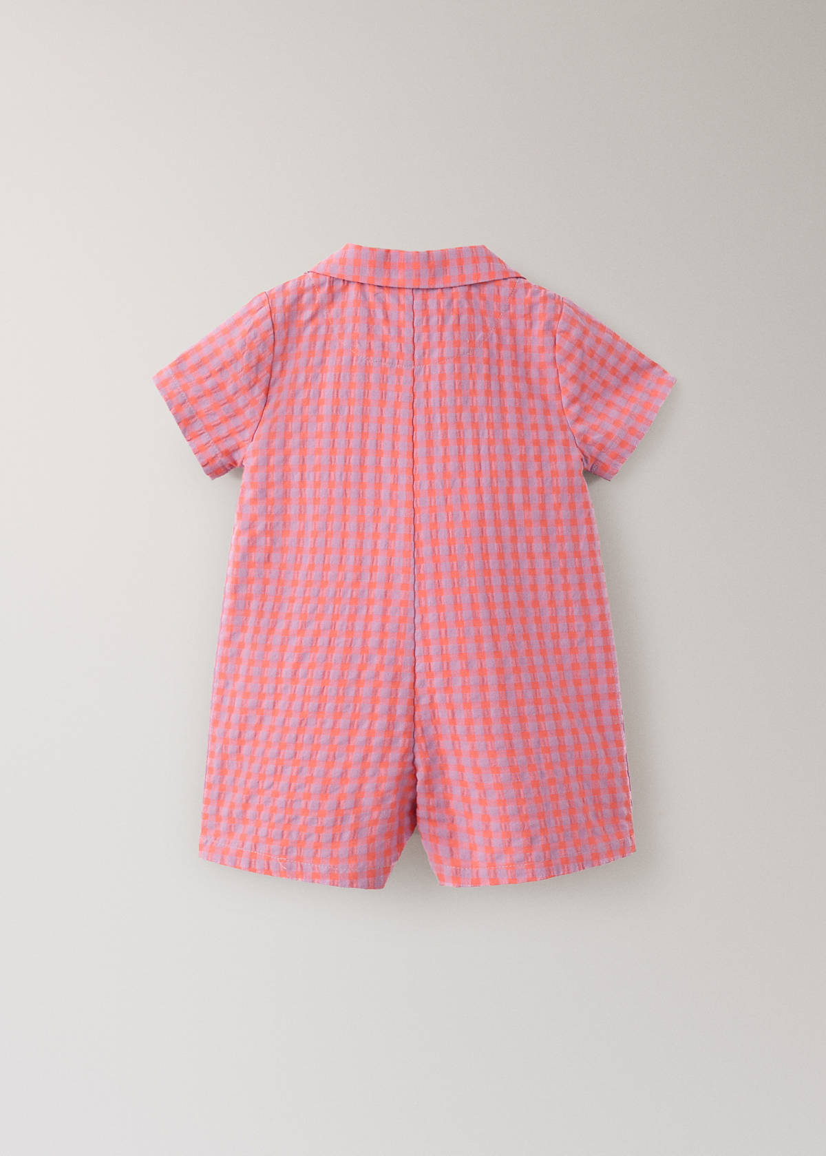 Full check pyjama set — Lilac