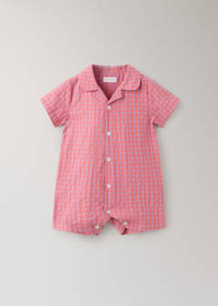 Full check pyjama set — Lilac 5