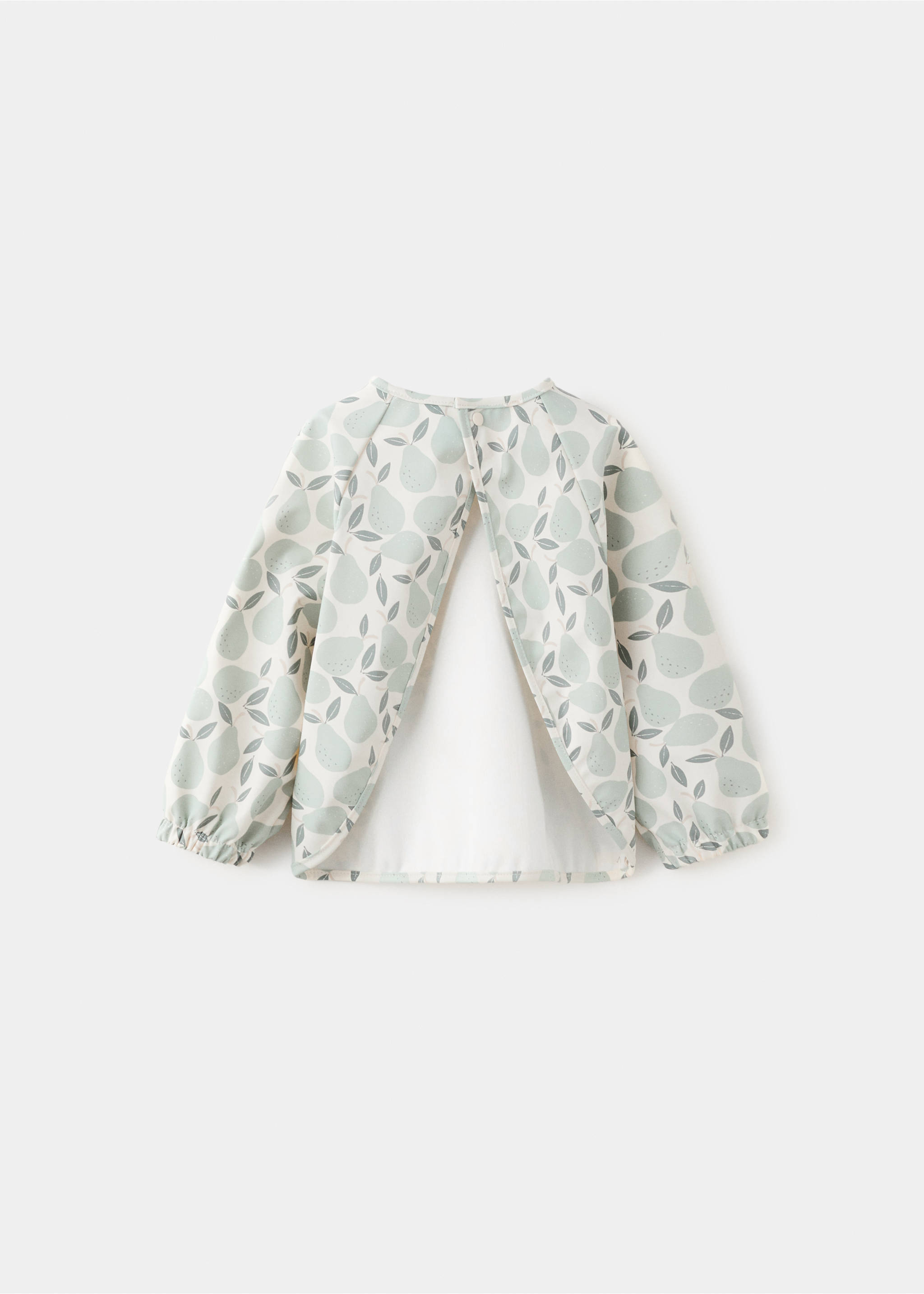 Printed bib - Medium plane, Off White. Ref: 27084767-00.