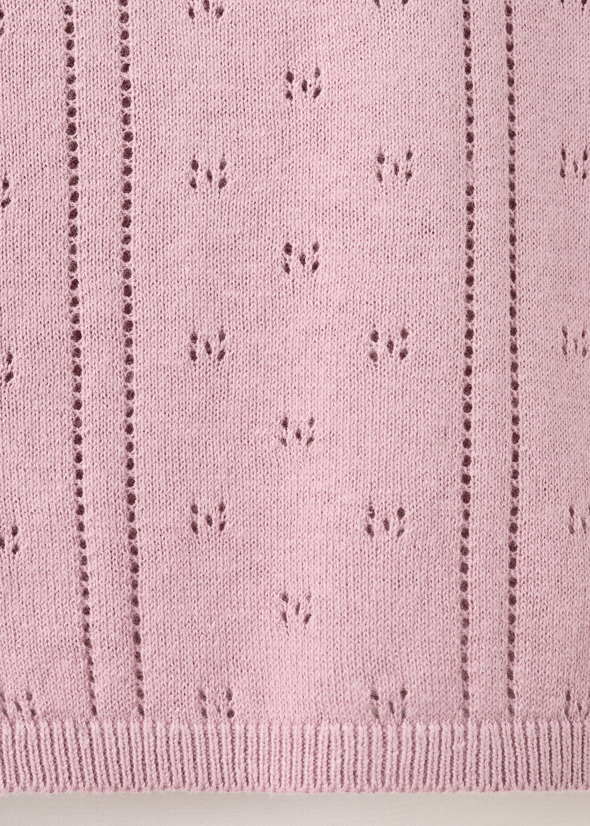 Openwork knit top - Details of the article 0