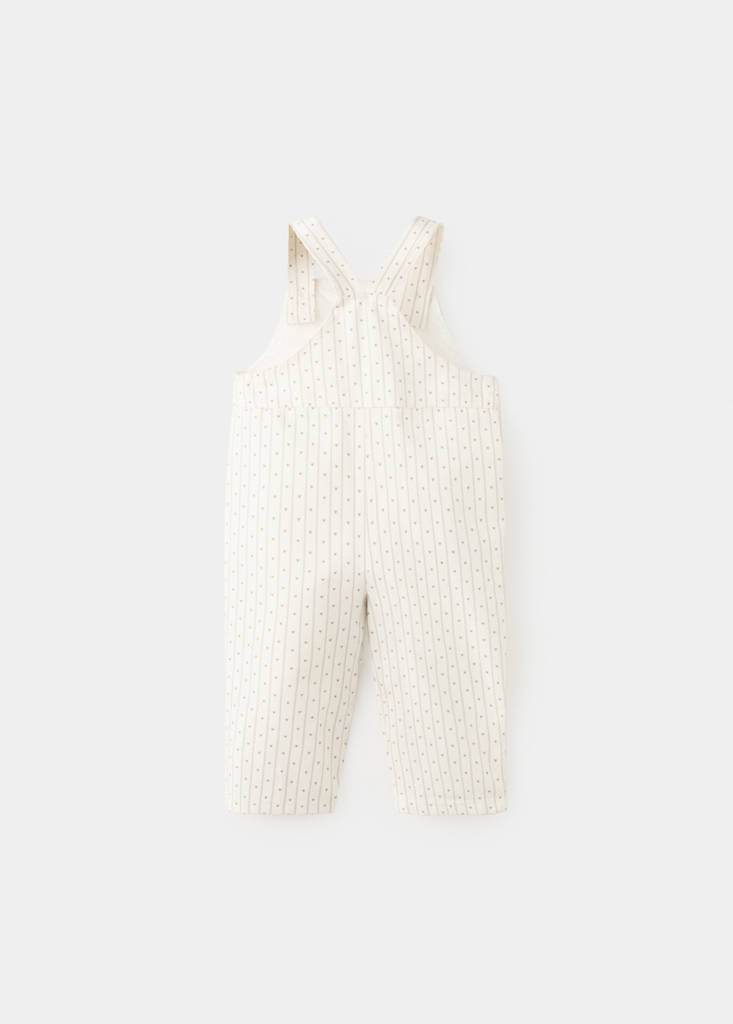 Denim dungarees stripes