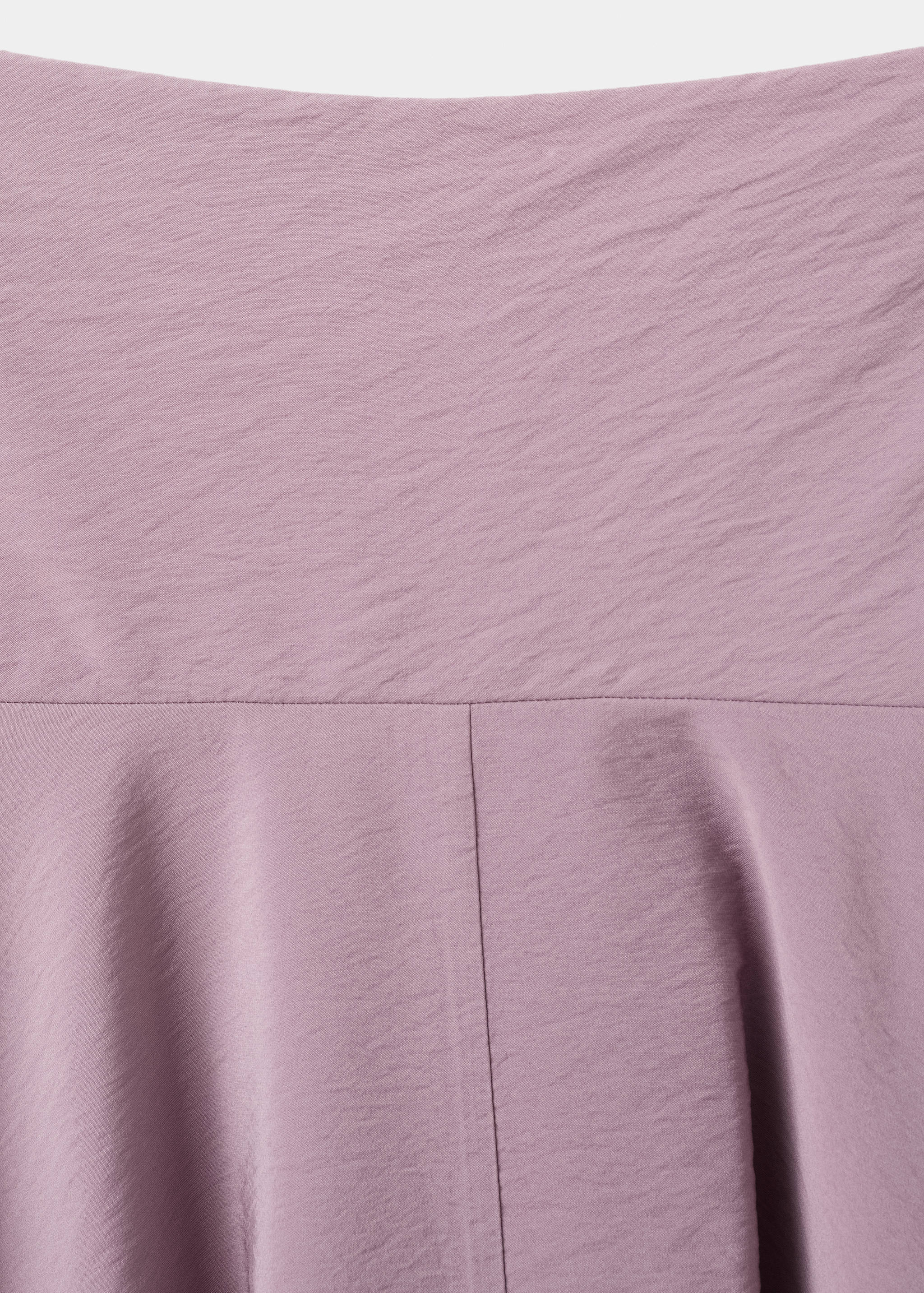 Draped midi skirt - Details of the article 0