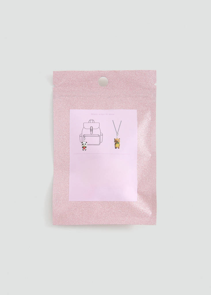 Surprise animal charm — Silver