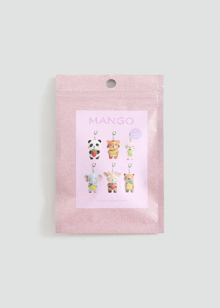 Surprise animal charm — Silver