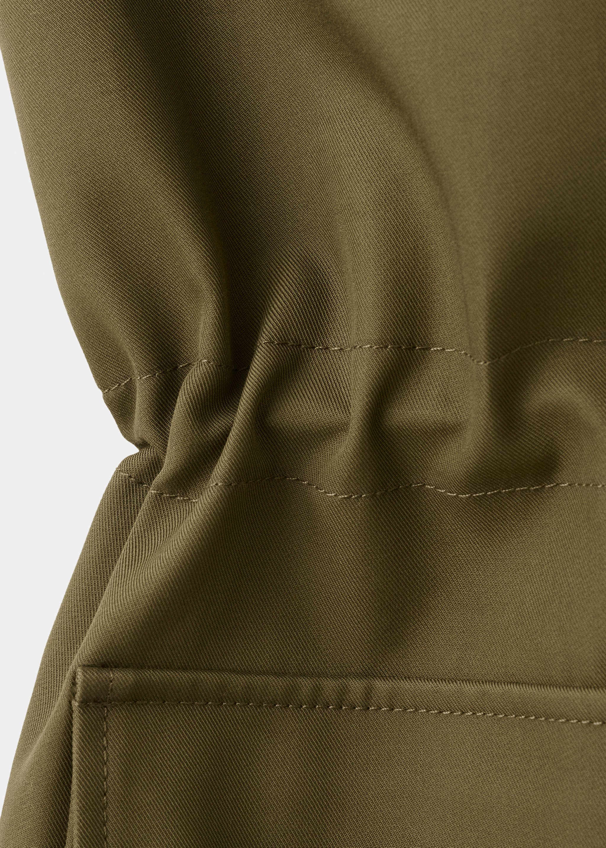 High neck waistcoat with pockets - Details of the article 0