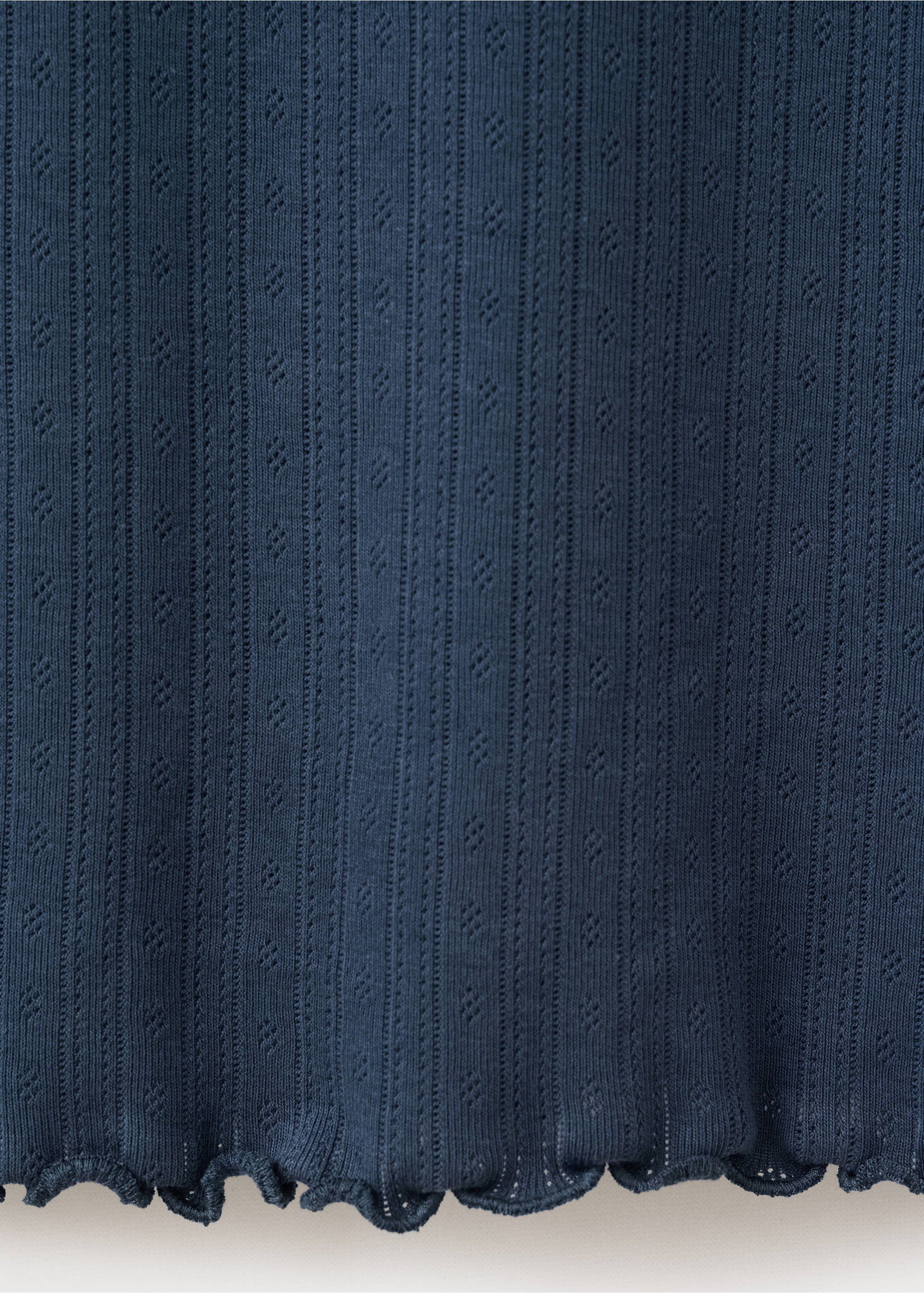 Camisa de dormir punt canalé - Detall de l'article 0, Blau marí. Ref: 27084782-00.