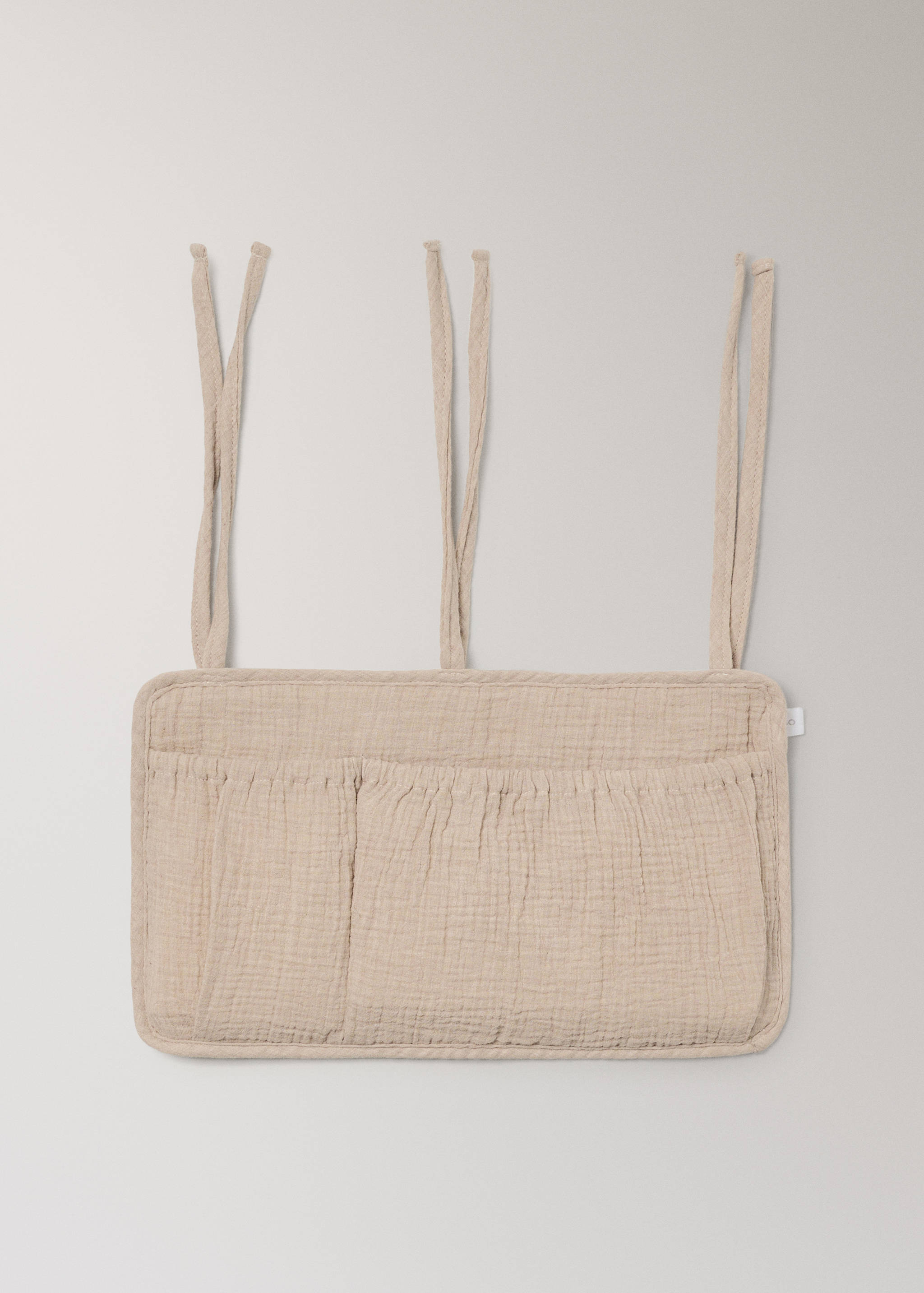 Cotton muslin cot organiser - Article without model