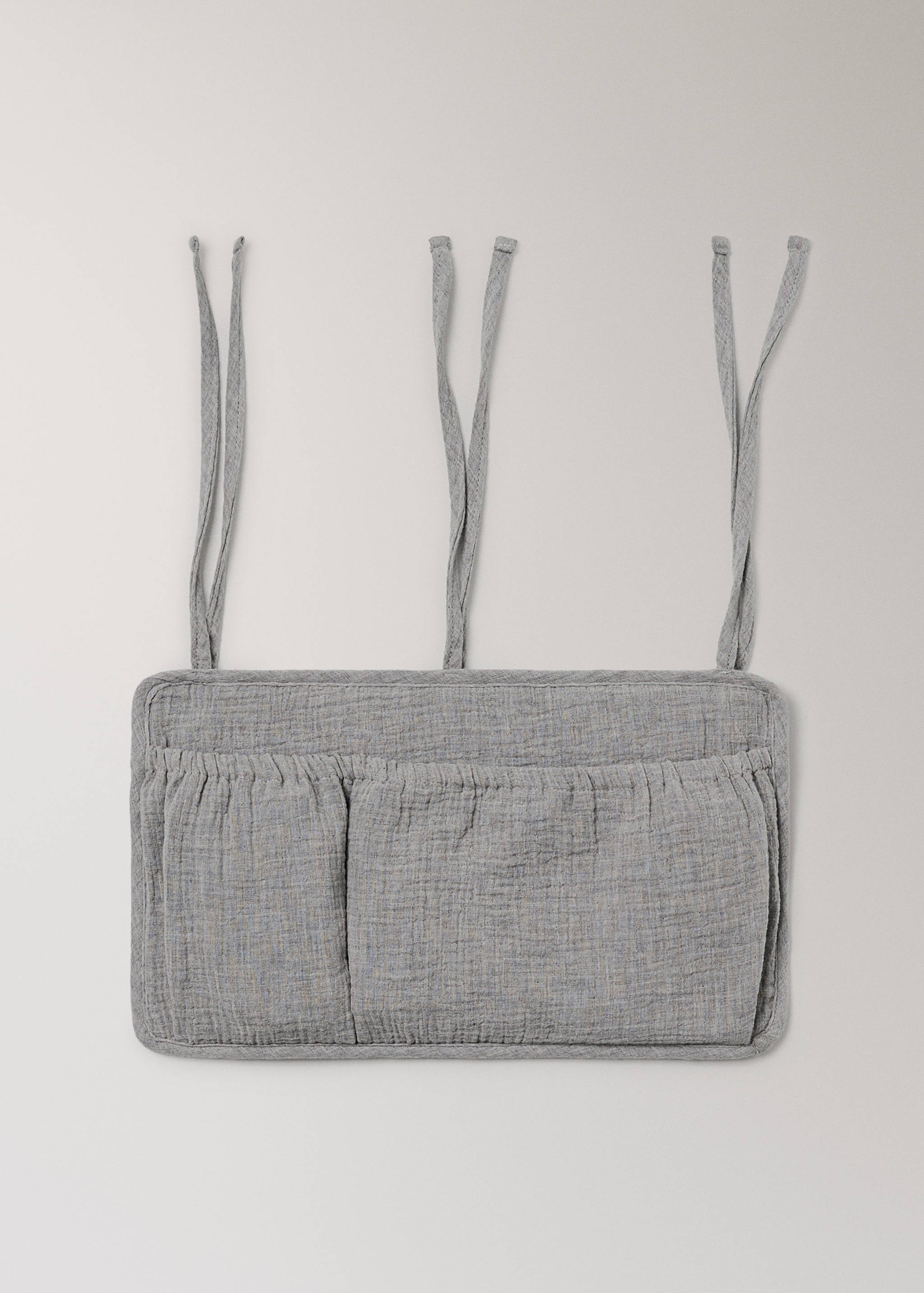 Cotton muslin cot organiser - Article without model