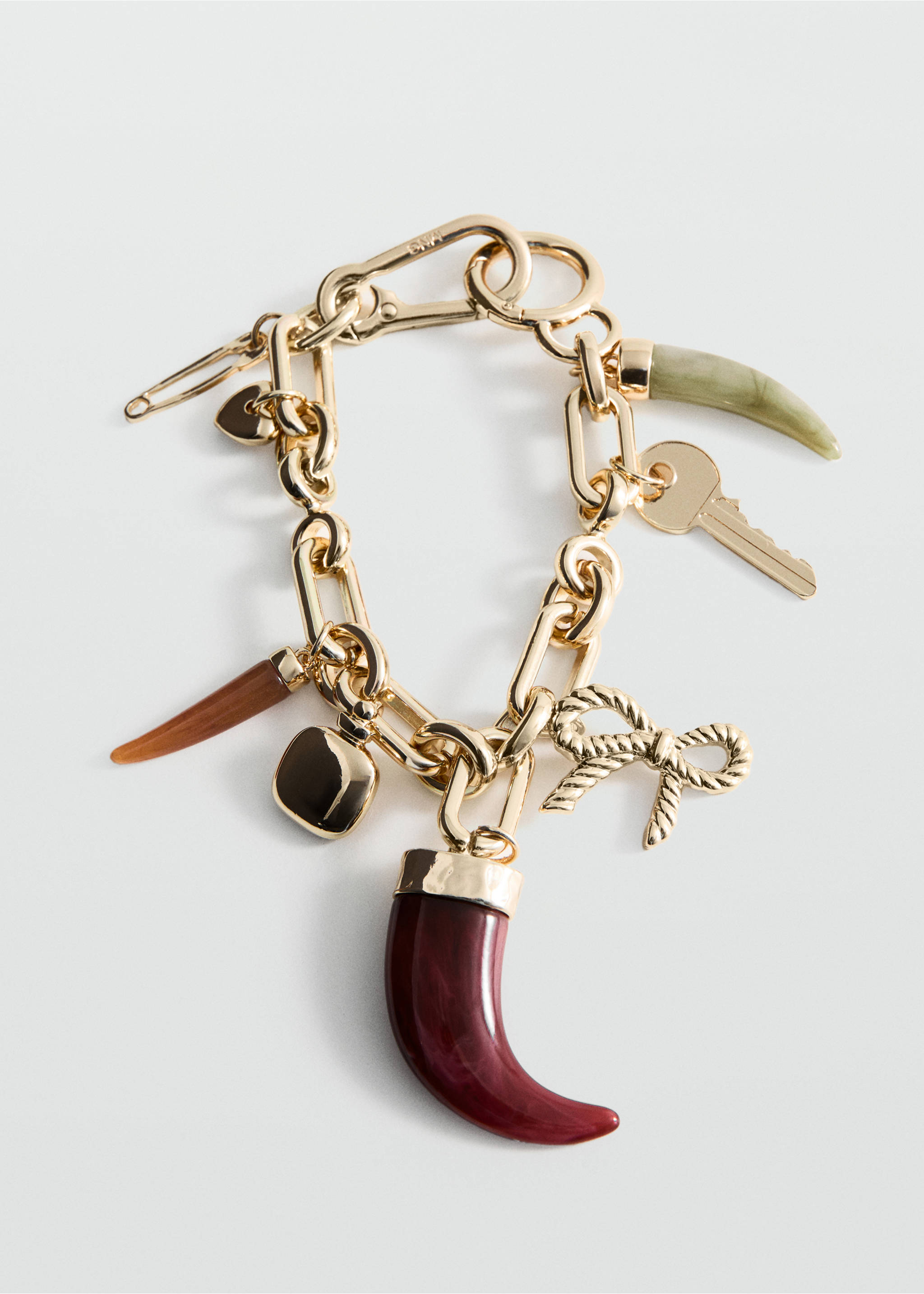 Charms key ring - Article without model, Gold. Ref: 27084784-00.