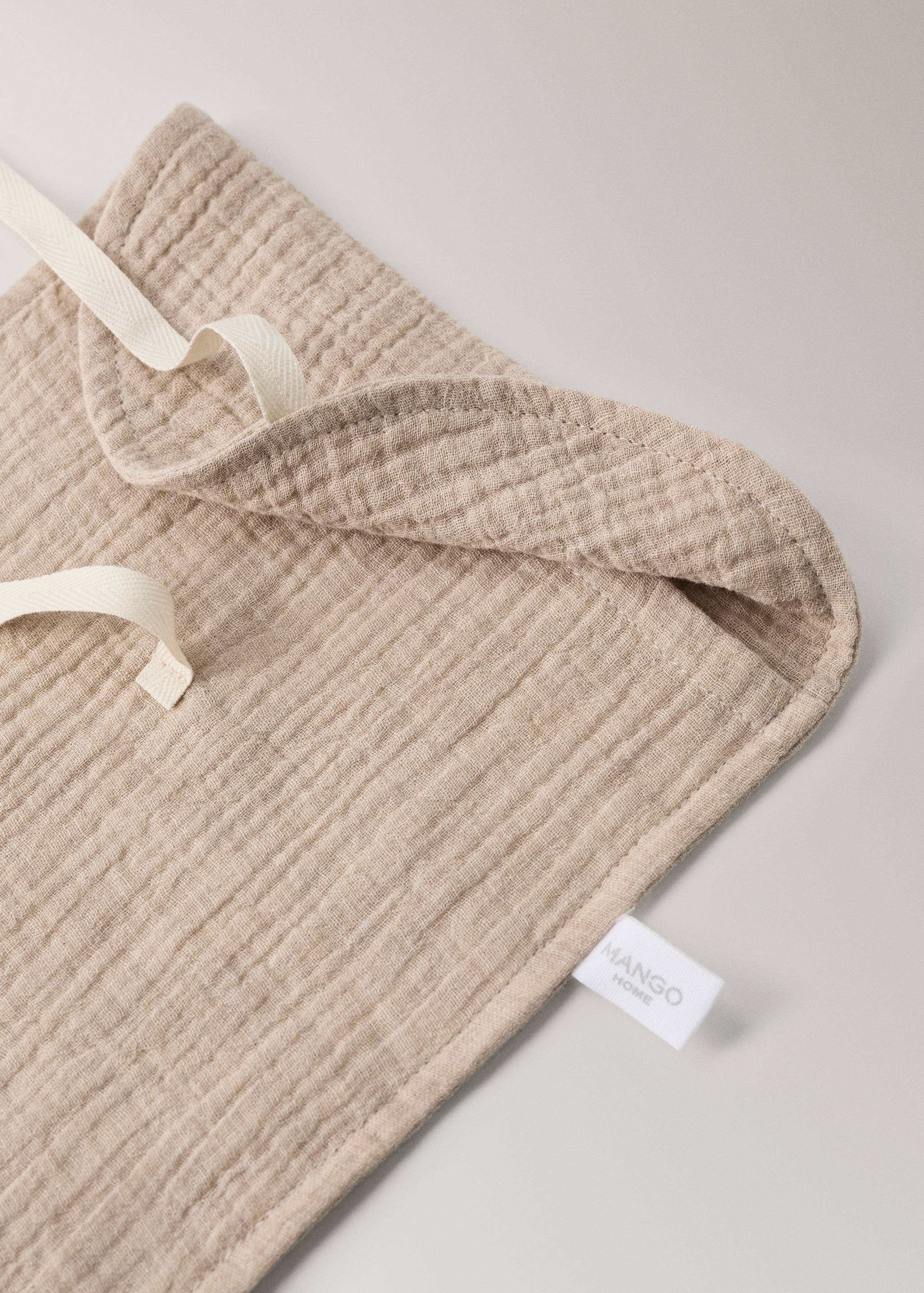 Children’s cotton gauze toiletry bag - Details of the article 1