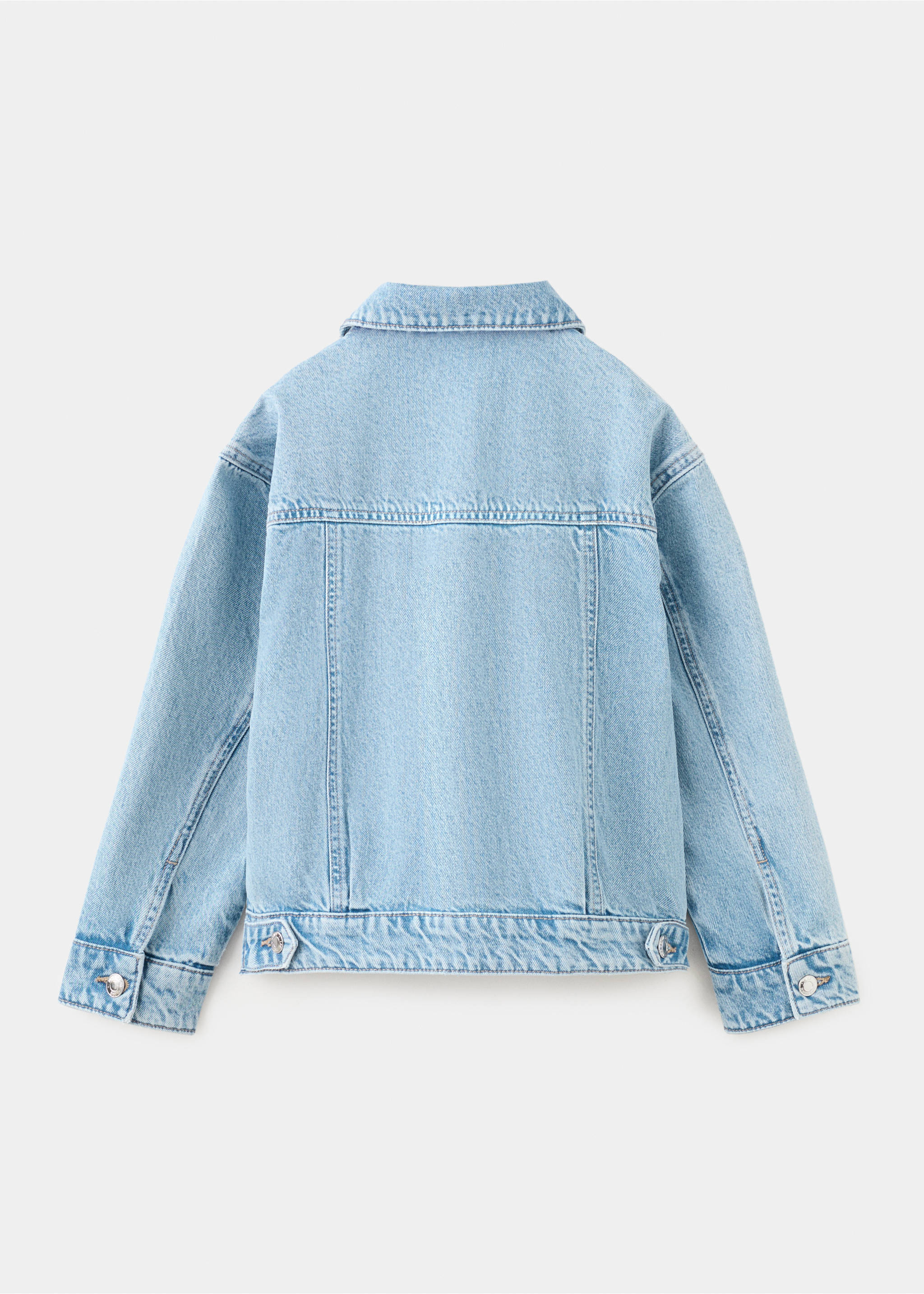 Basic denim jacket - Reverse of the article, Medium Blue. Ref: 27085142-00.