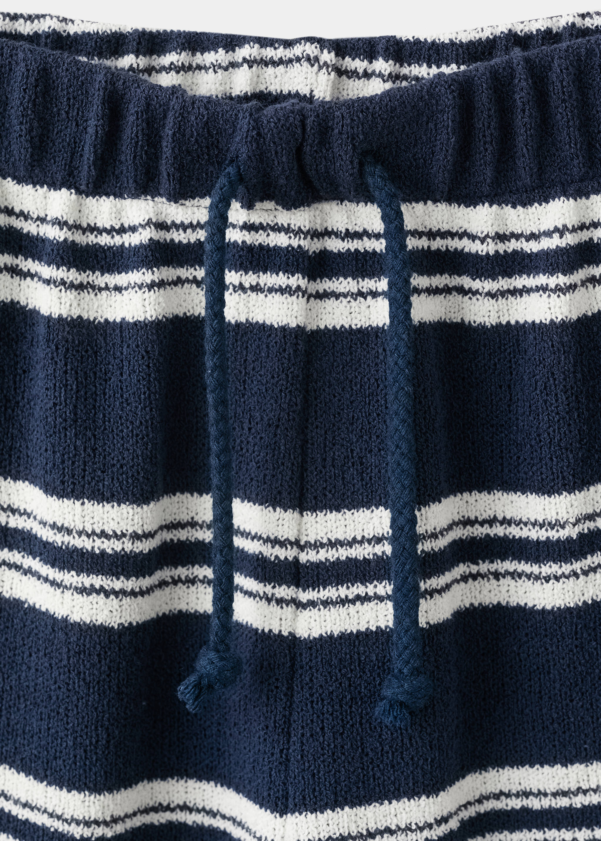 Striped knit trousers - Details of the article 8