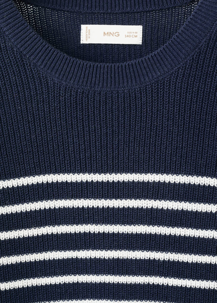 Knit midi dress — Dark Navy