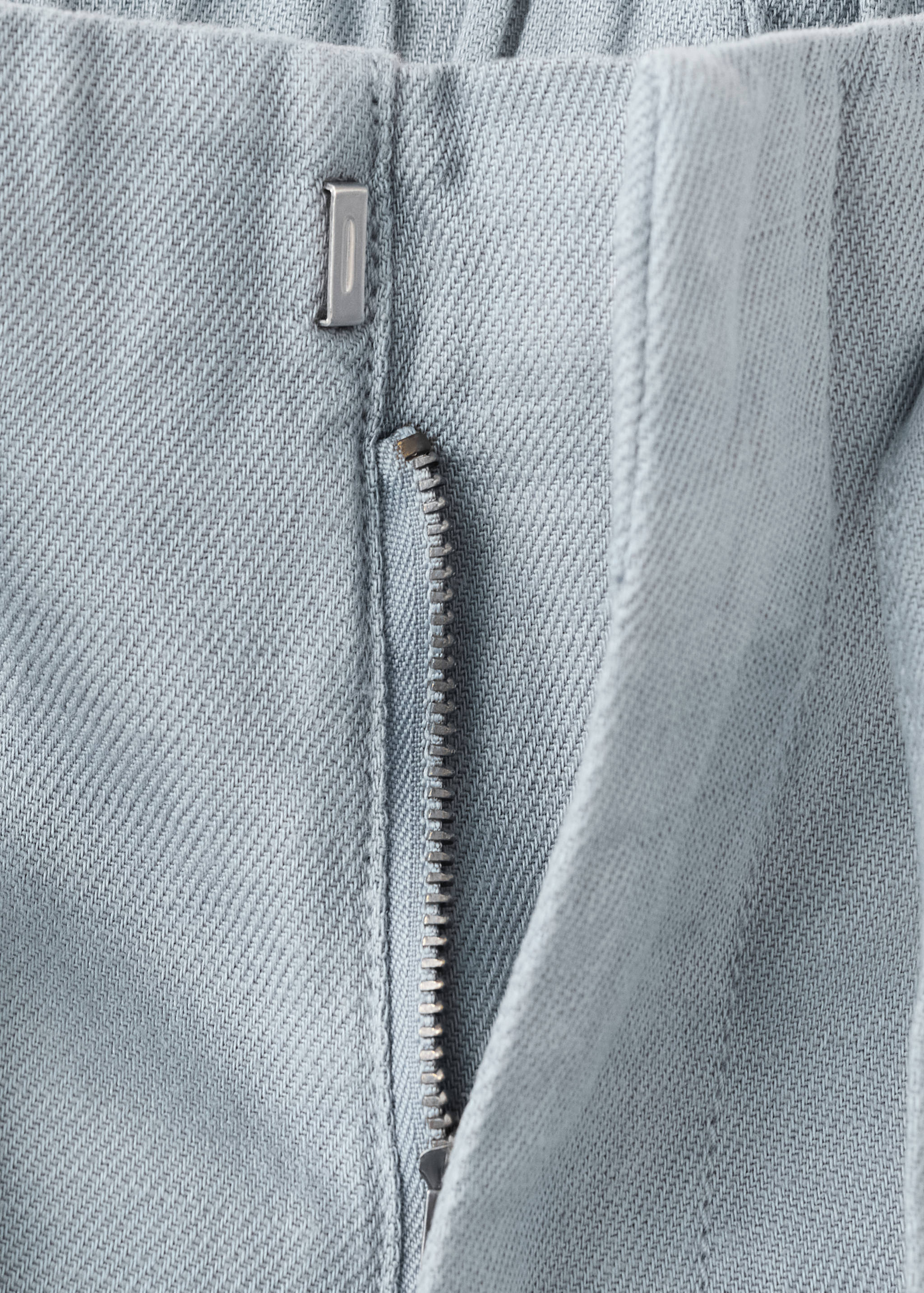 Drawstring cotton trousers - Details of the article 8