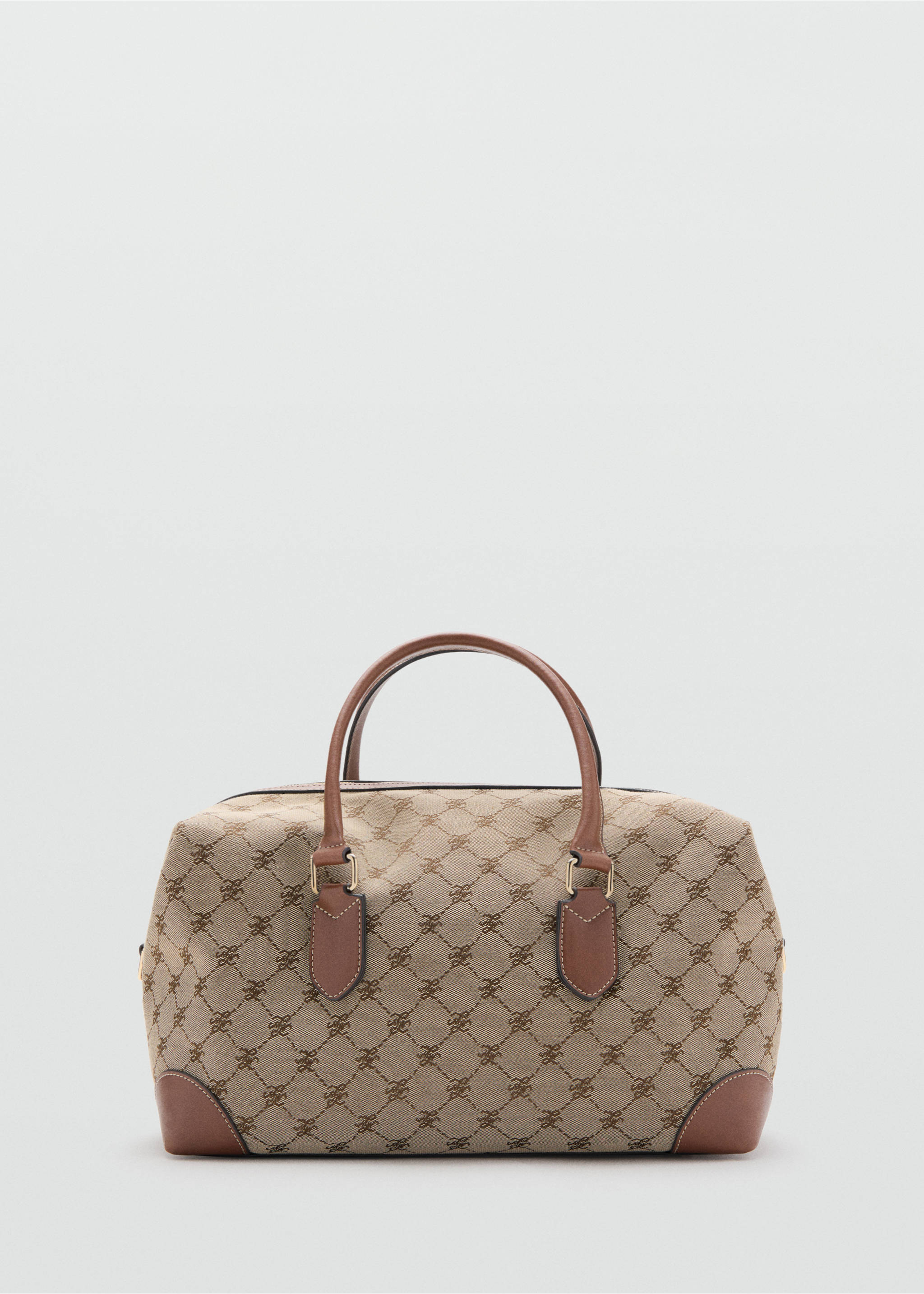 Jacquard logo bowling bag - Article without model, Leather. Ref: 27085163-00.