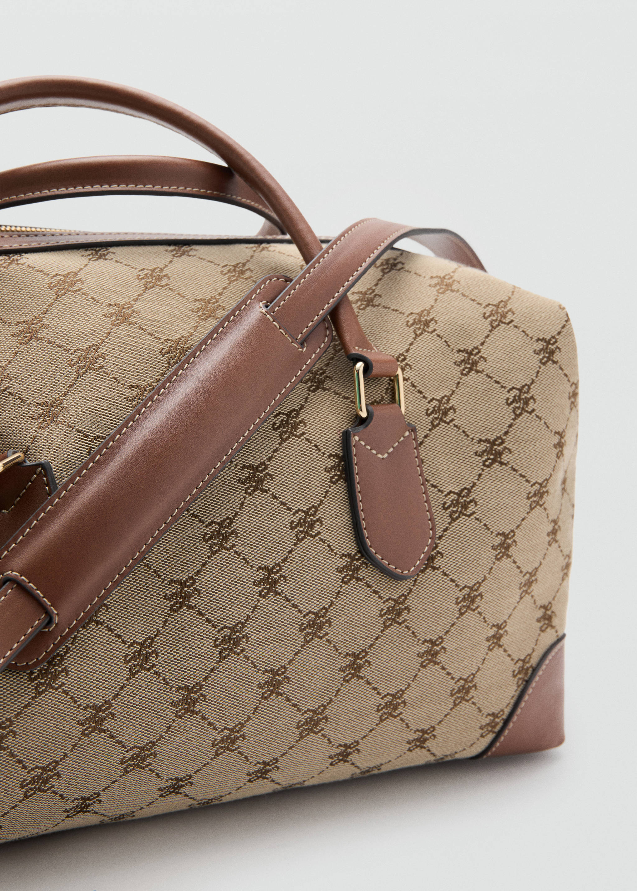 Jacquard logo bowling bag - Details of the article 1