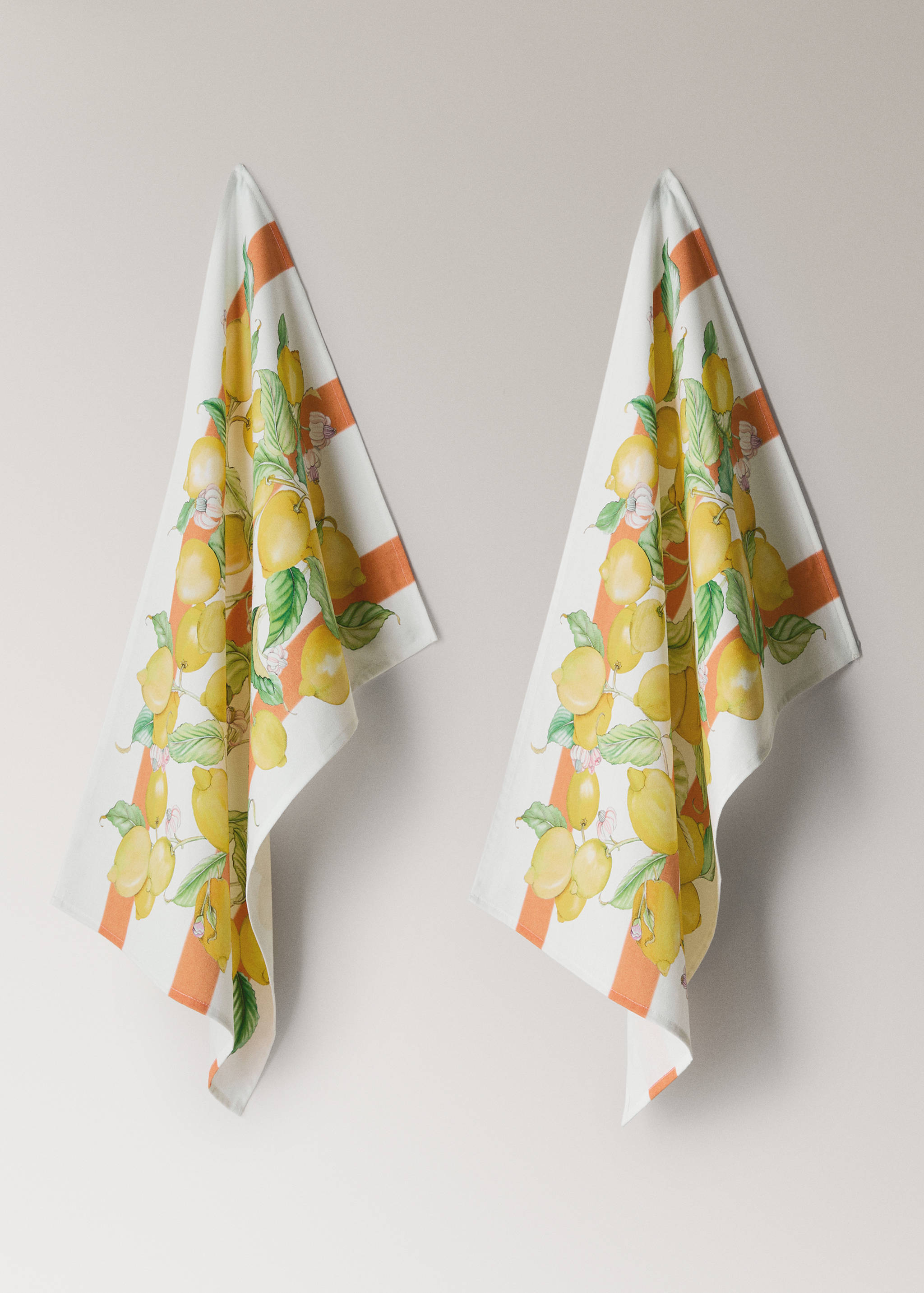 Lemon tea towels - Article without model