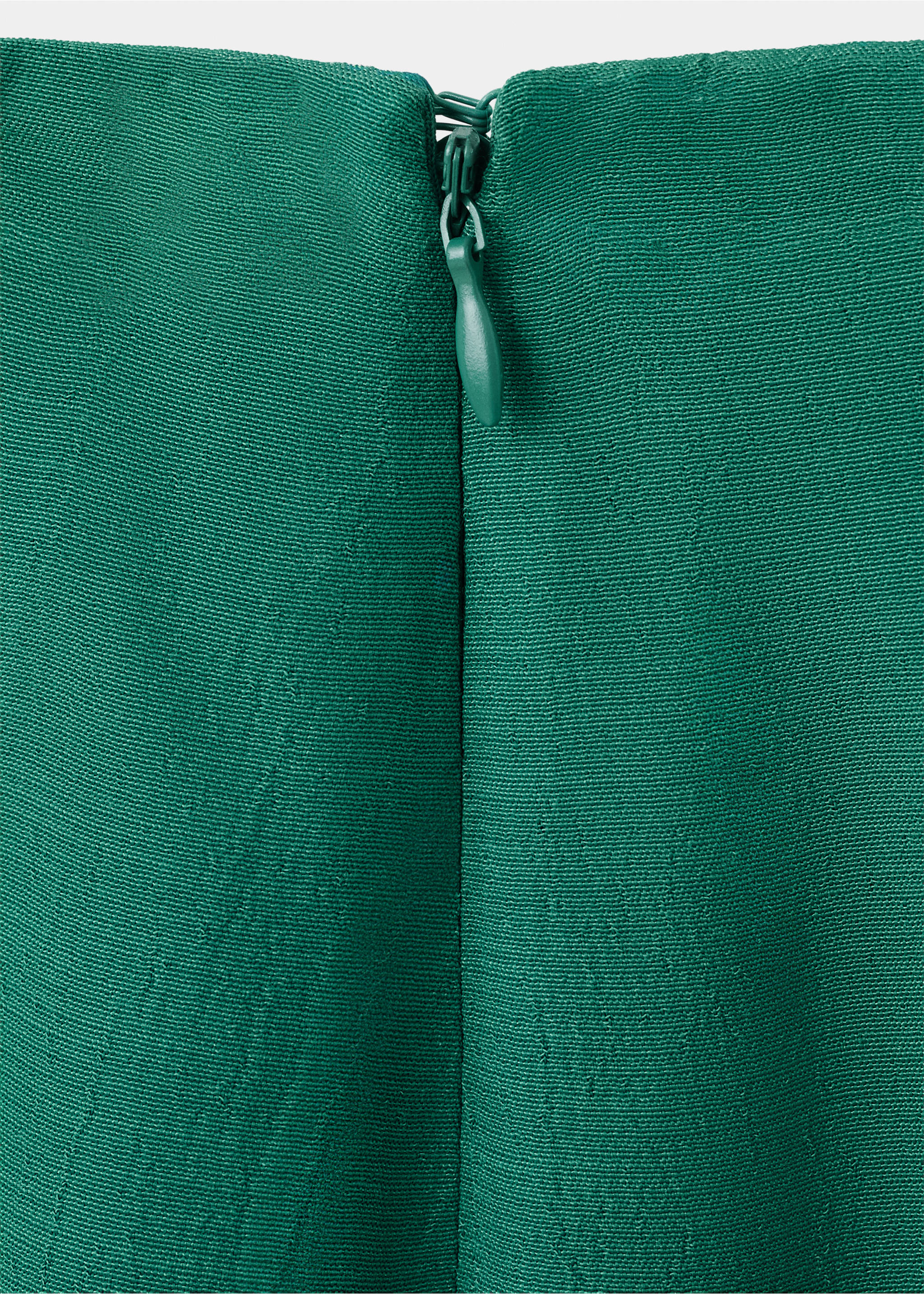 Lång kjol med slits i sidan - Detaljer om artikeln 8, Grön. Ref: 27085808-00.