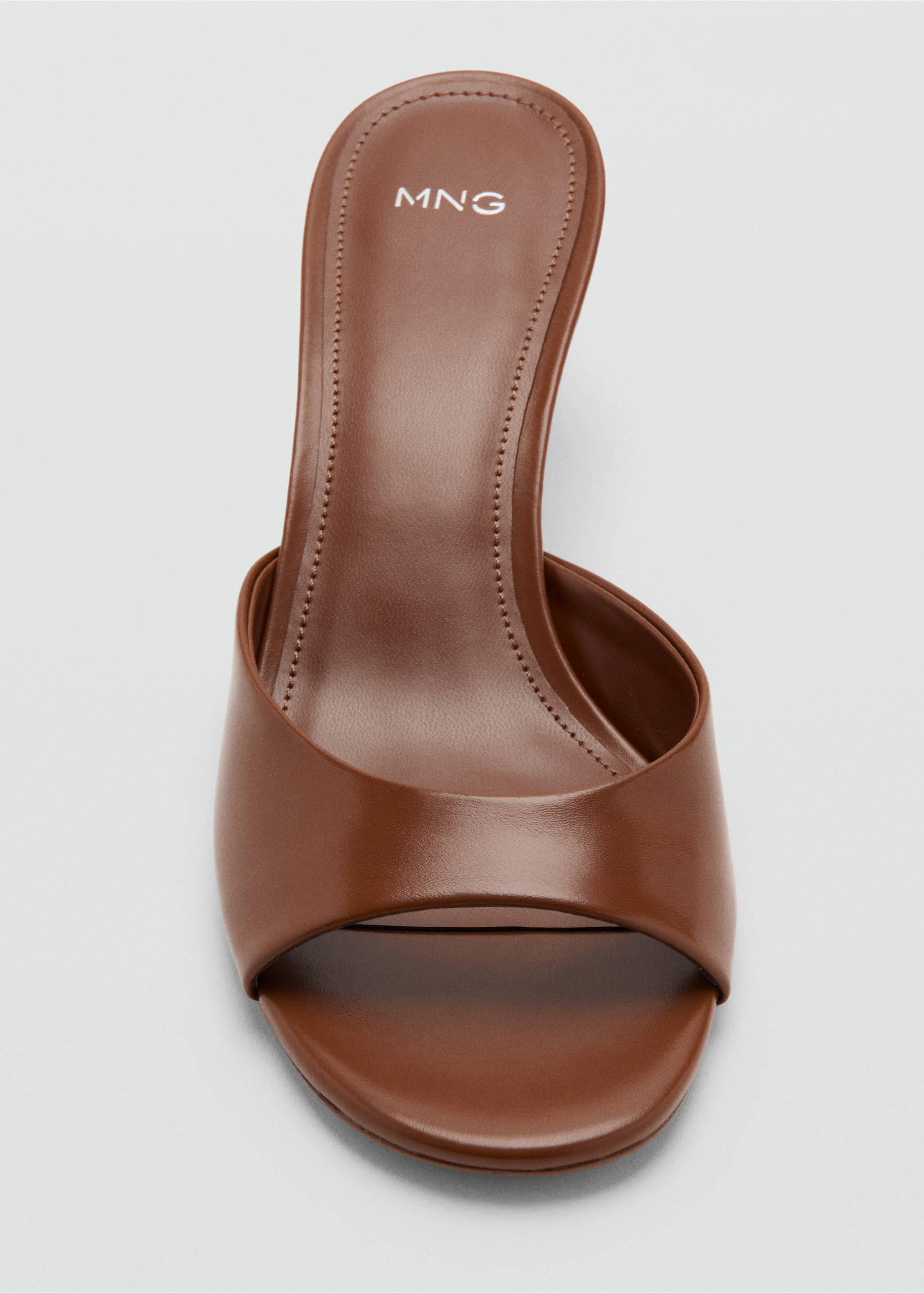 Sandal kitten heel - Detaljer om artikeln 2, Konjak. Ref: 27085814-00.